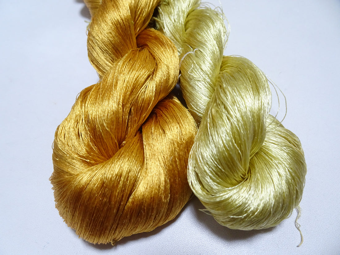 Japanese Vintage Twisted Silk Thread 2sets Embroidery 19947
