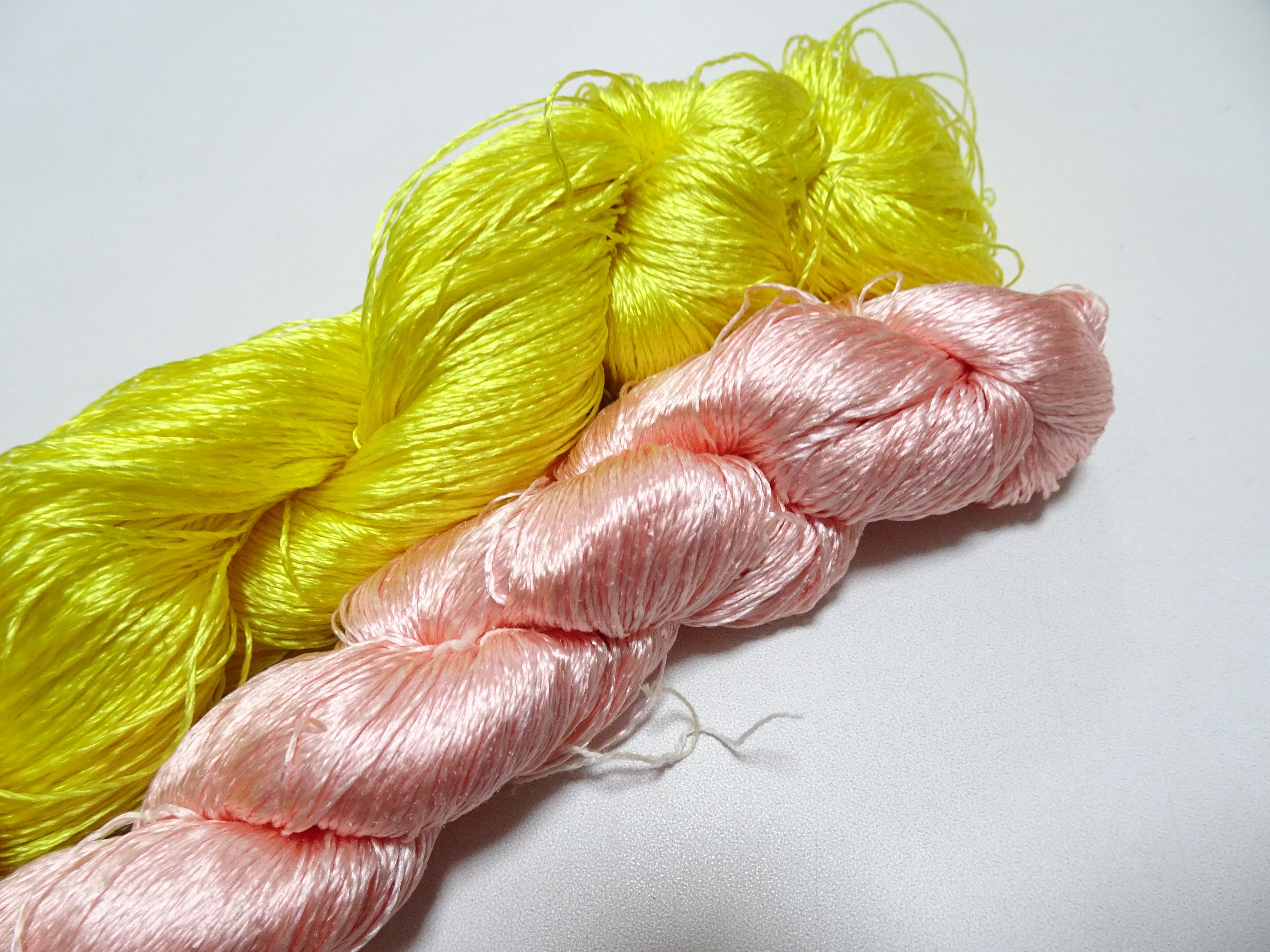 Japanese Vintage Twisted Silk Thread 2sets Embroidery 18376