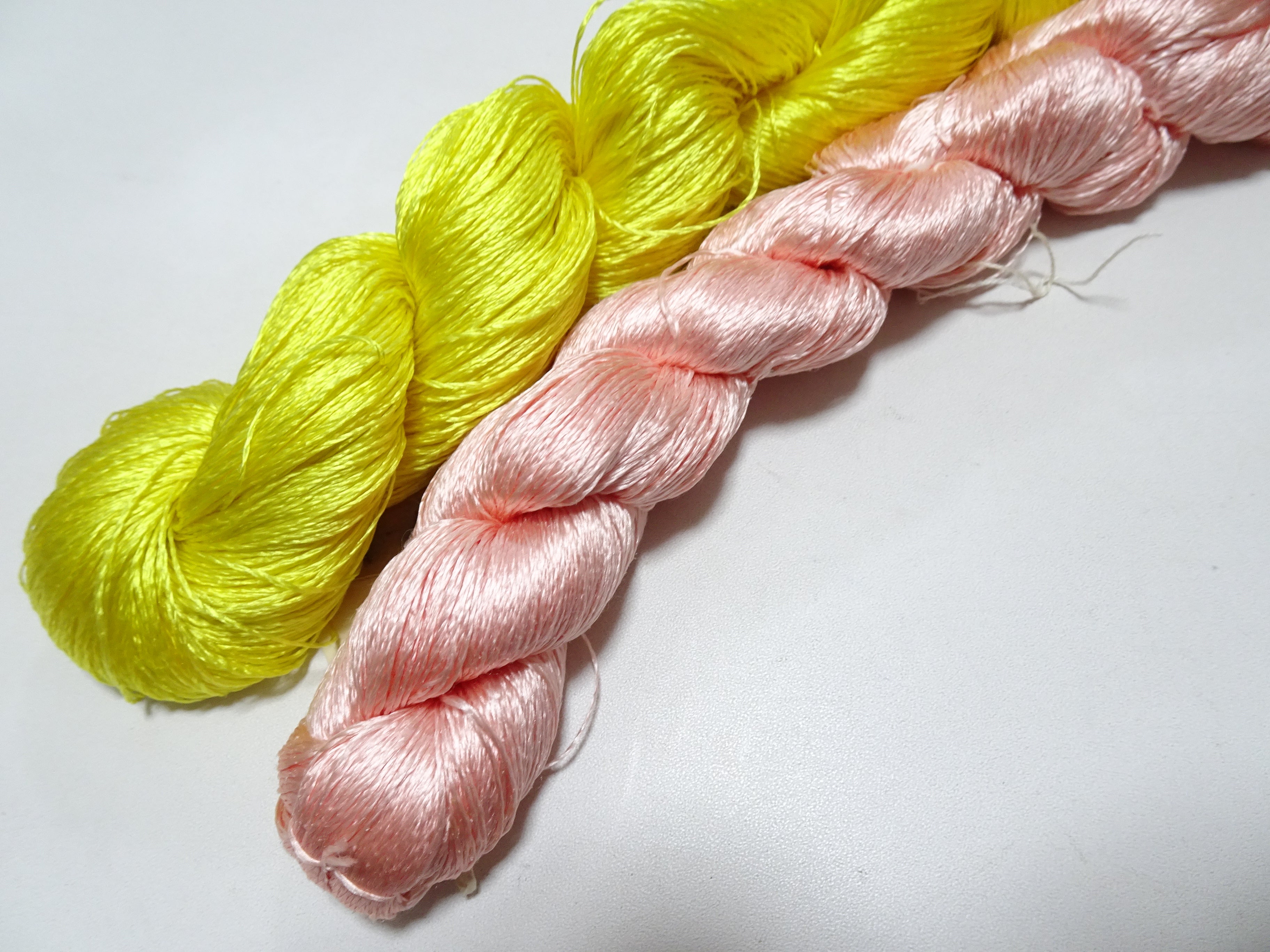 Japanese Vintage Twisted Silk Thread 2sets Embroidery 18376