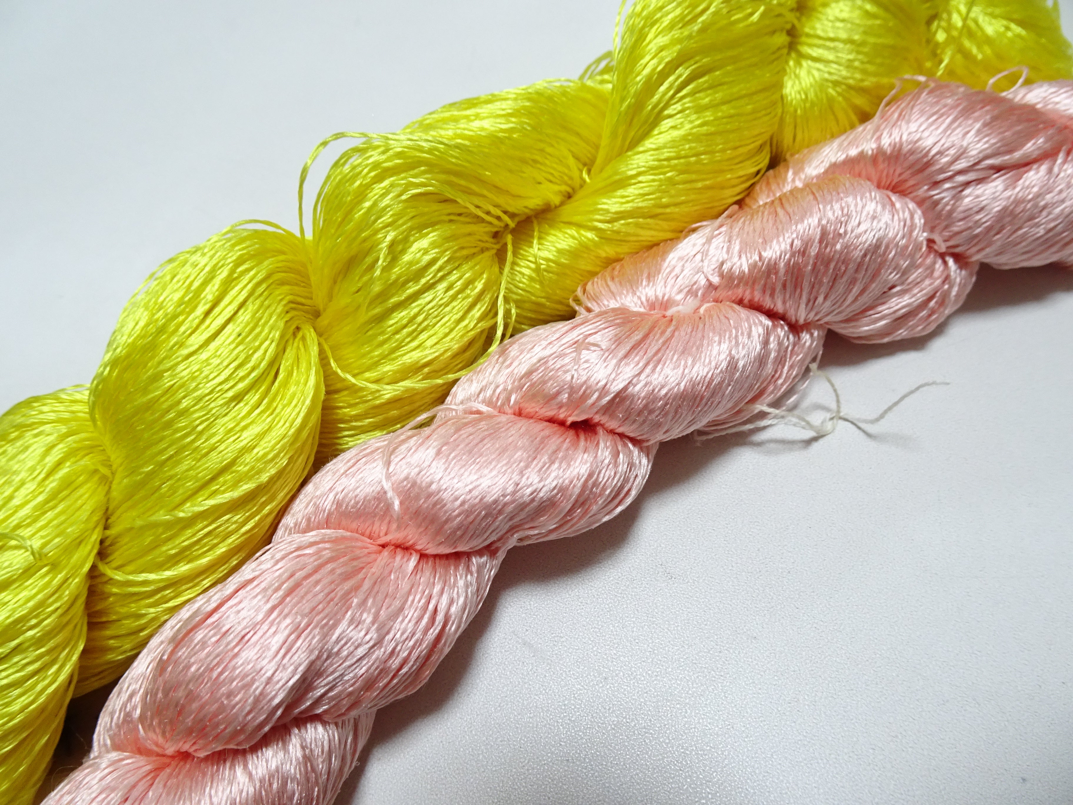 Japanese Vintage Twisted Silk Thread 2sets Embroidery 18376