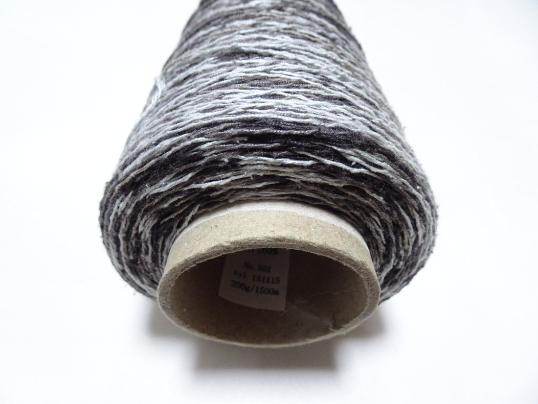 Japanese Tanaka Gen Silk – One-of-a-Kind Hand-Dyed Artistic Silk Thread, Rare Japanese Artisan Yarn, Limited Stock 19178