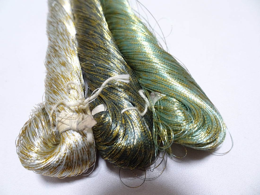 Special price!! Japanese Vintage High Class Thread Kinsunago  3sets embroidery 3000M  16245