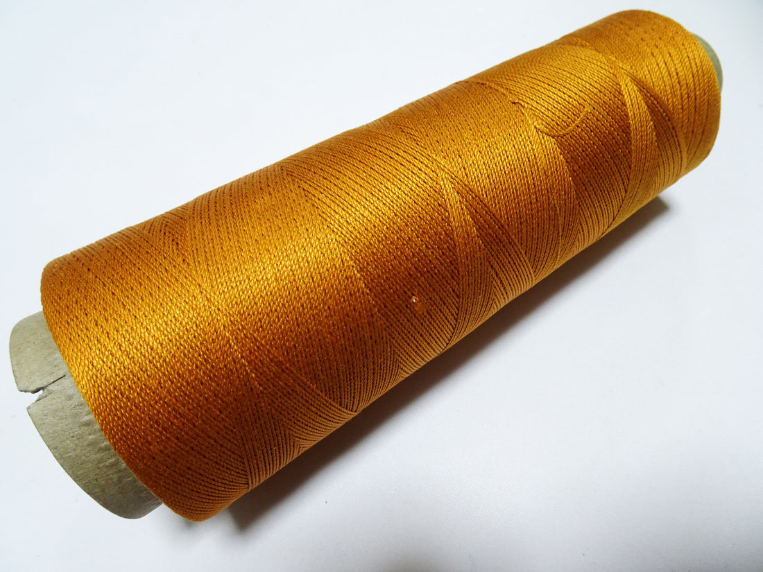 Japanese vintage silk thread Weave & embroidery 15262