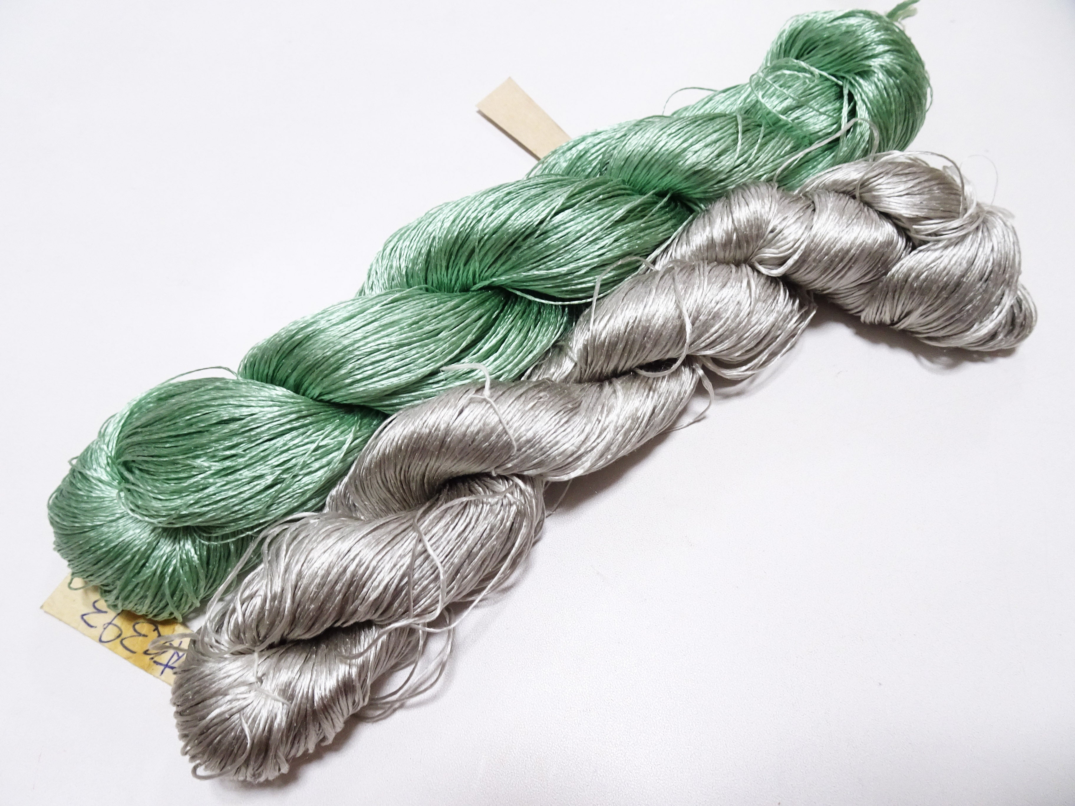 Japanese Vintage Twisted Silk Thread 2sets Embroidery 18377