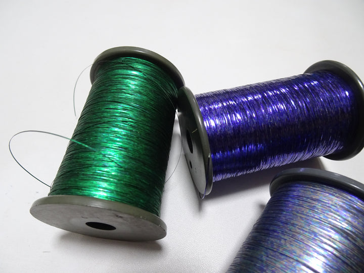 Japanese Vintage Metal thread flat type Hirahaku 5set Aluminum foil & Washi(japanese paper) embroidery 16574