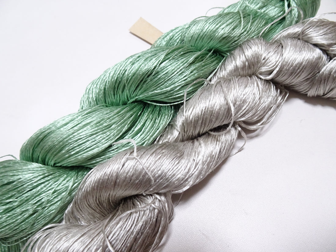 Japanese Vintage Twisted Silk Thread 2sets Embroidery 18377