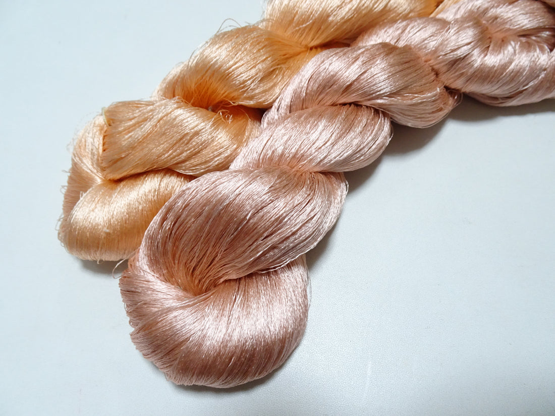 Japanese Vintage Twisted Silk Thread 2sets Embroidery 19950