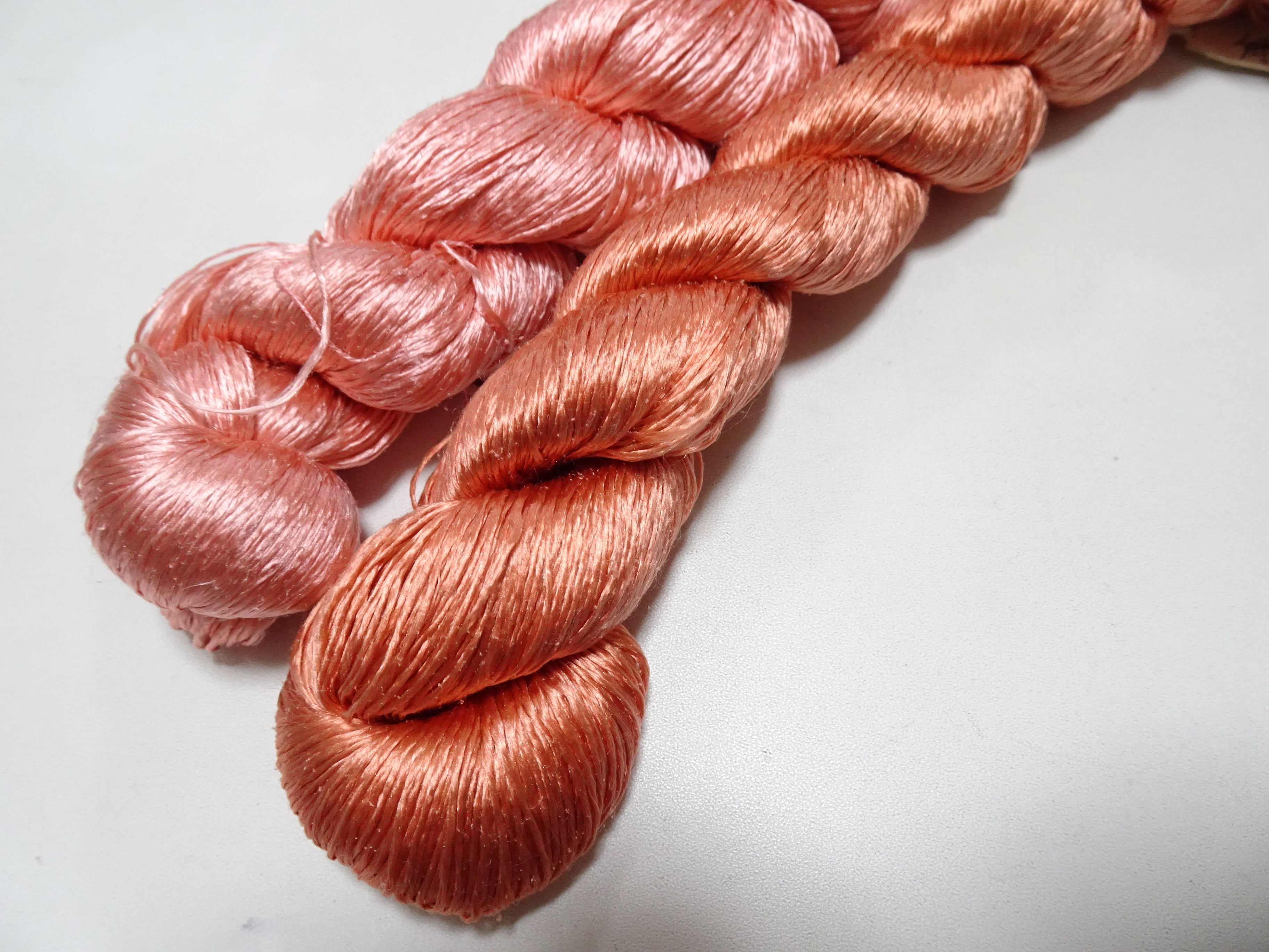 Japanese Vintage Twisted Silk Thread 2sets Embroidery 18378