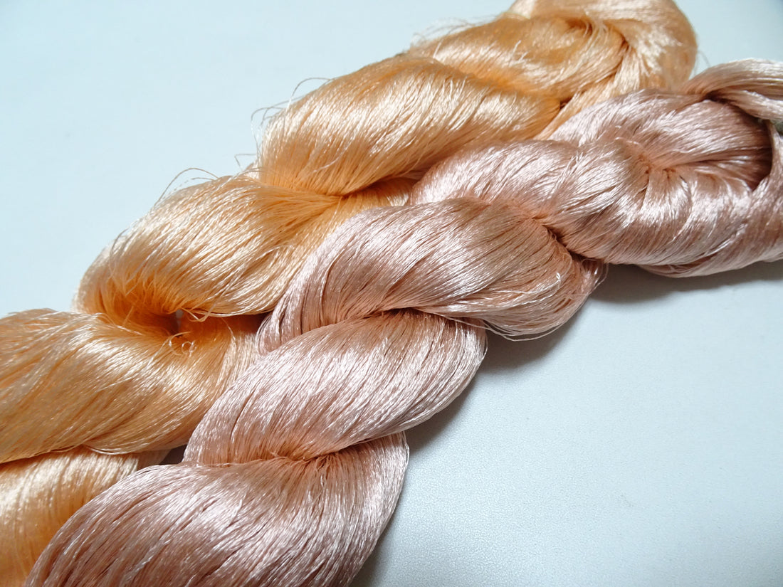 Japanese Vintage Twisted Silk Thread 2sets Embroidery 19950