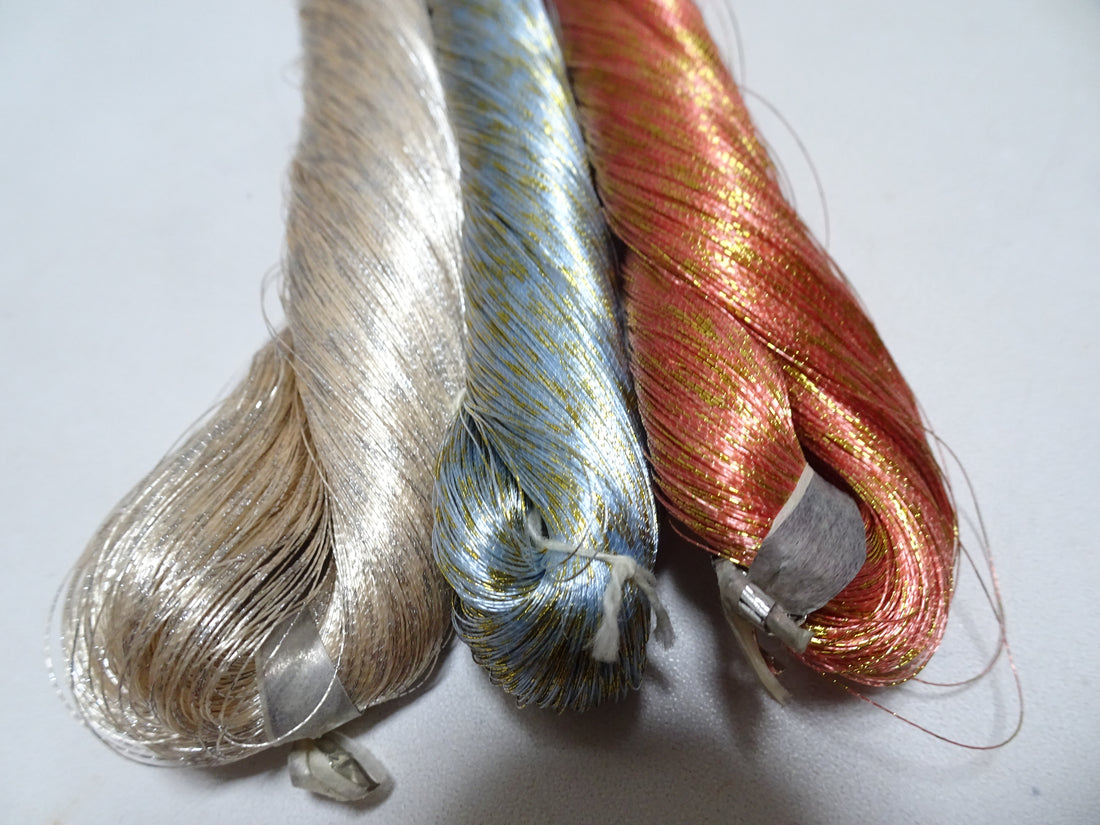 Special price!! Japanese Vintage High Class Thread Kinsunago  3sets embroidery 3000M  16247