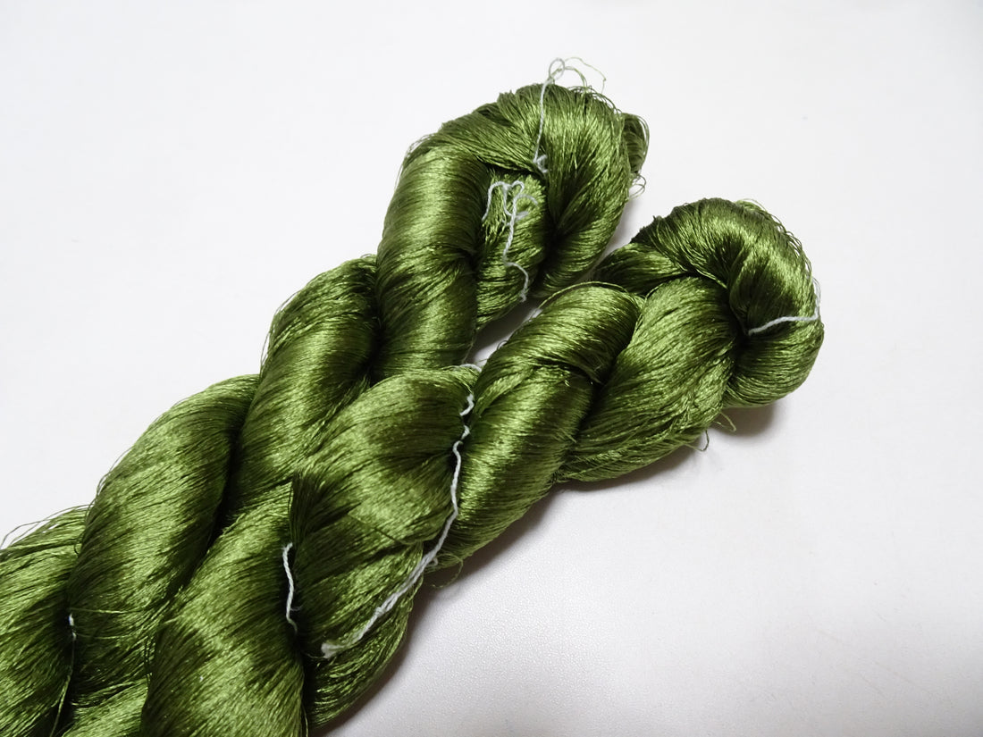 Japanese Vintage Twisted Silk Thread 2sets Embroidery 15742
