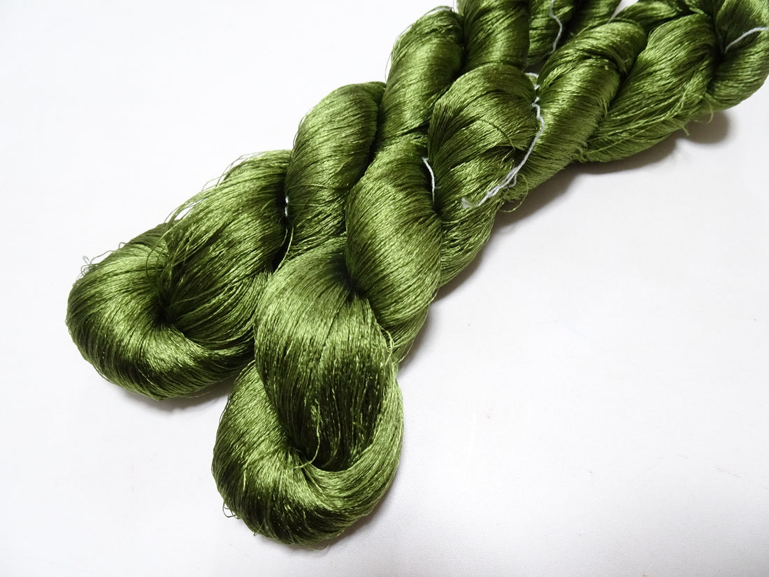 Japanese Vintage Twisted Silk Thread 2sets Embroidery 15742