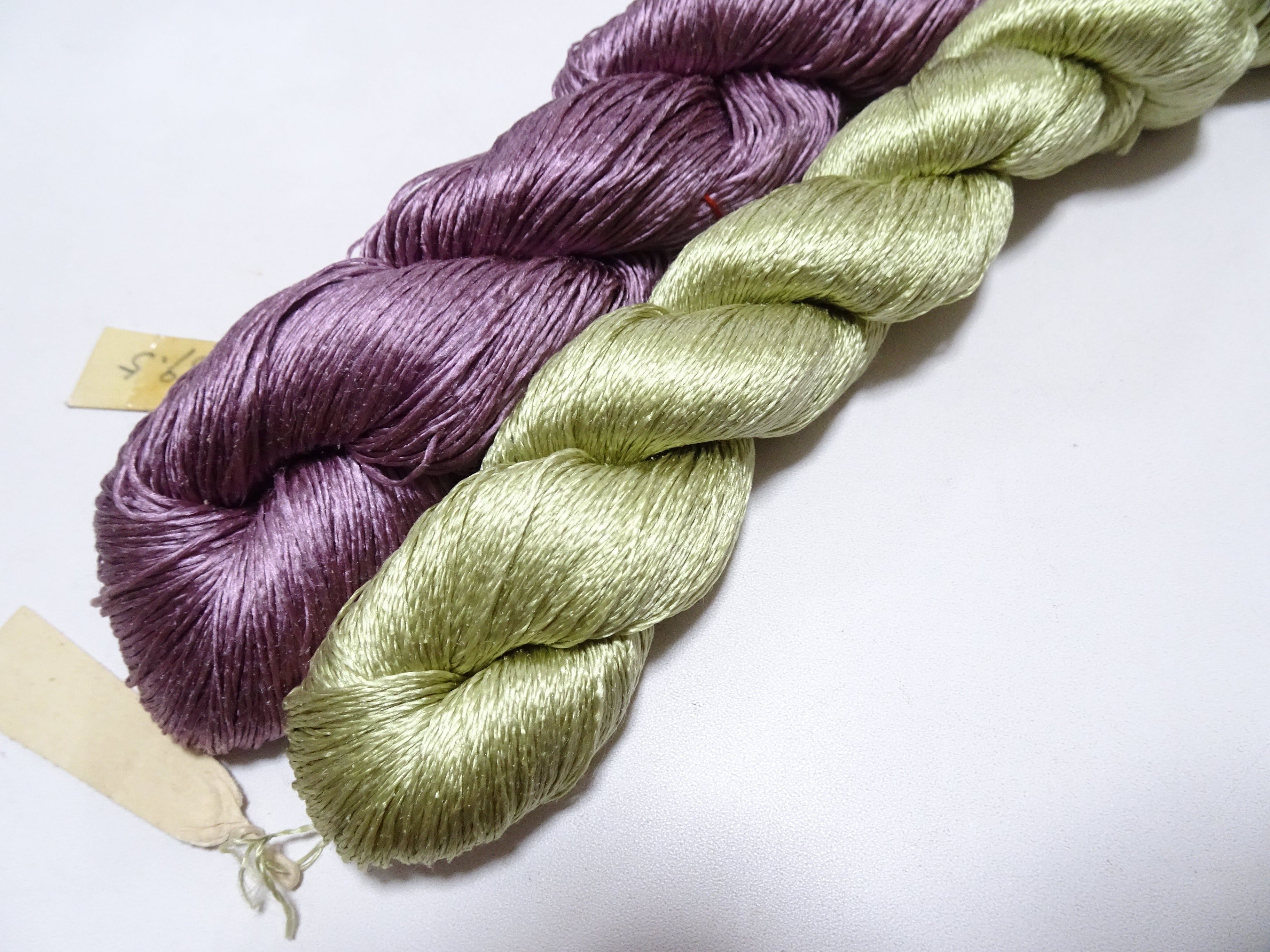 Japanese Vintage Twisted Silk Thread 2sets Embroidery 18379