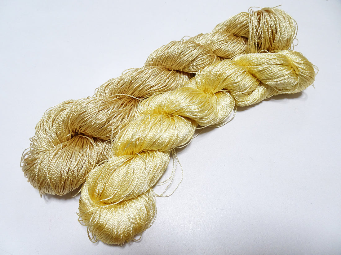Japanese Vintage Twisted Silk Thread 2sets Embroidery & Weaving 17813