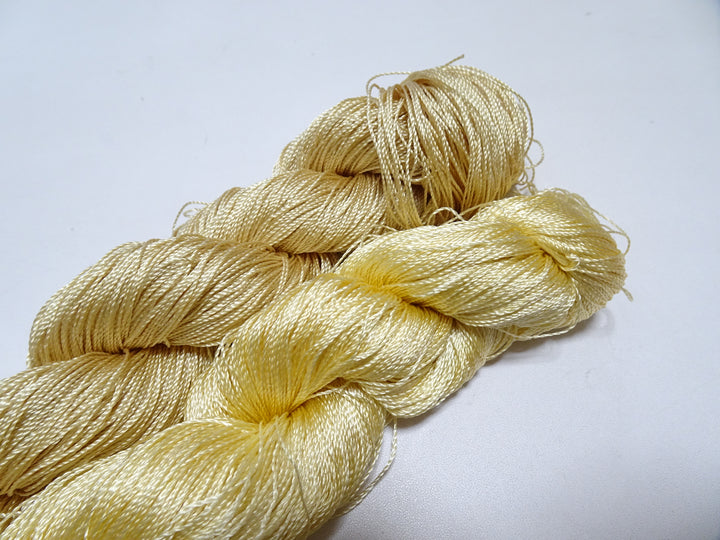 Japanese Vintage Twisted Silk Thread 2sets Embroidery & Weaving 17813
