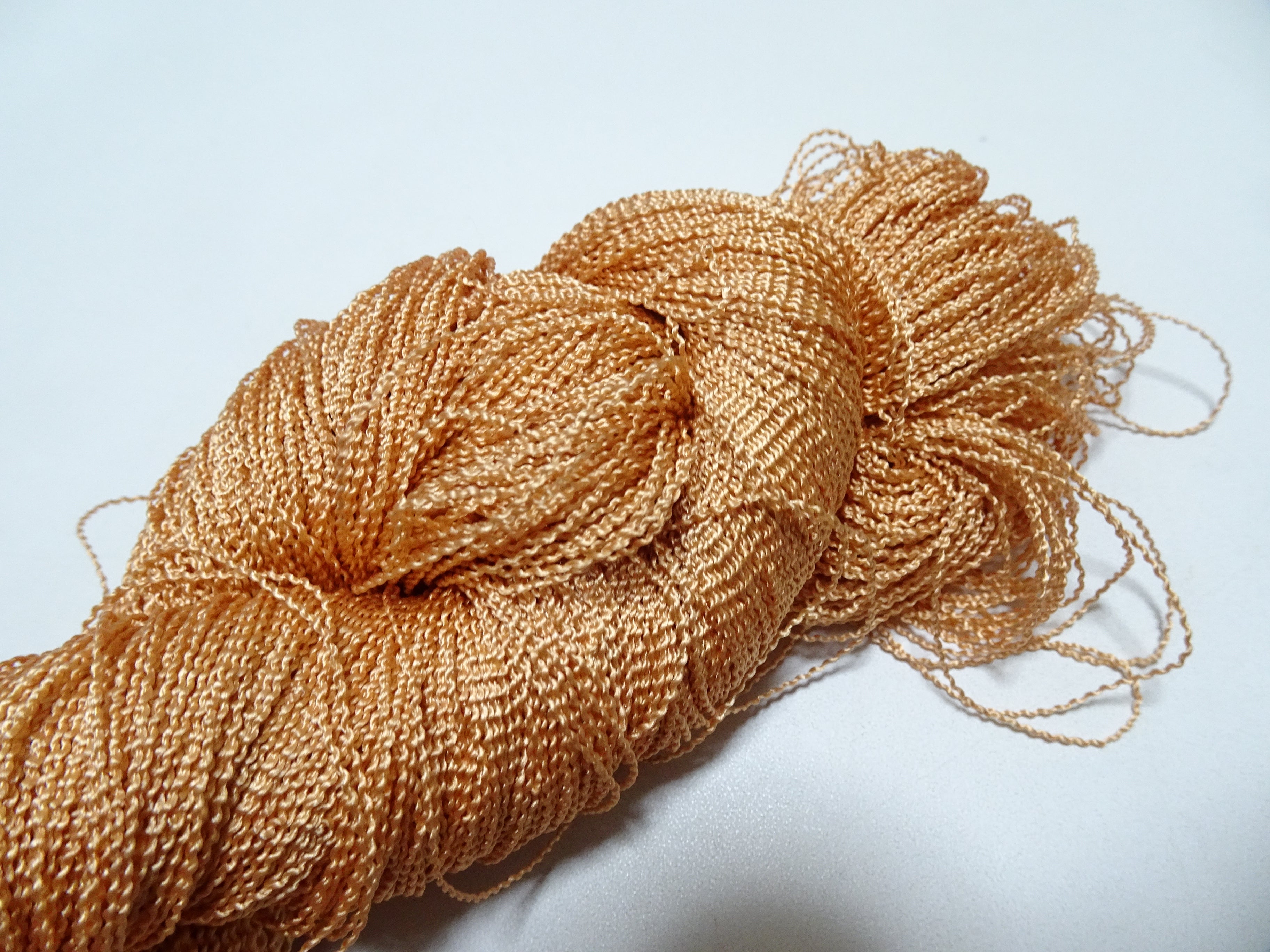 Japanese Vintage Kabe Silk Thread Embroidery & Weaving 16100