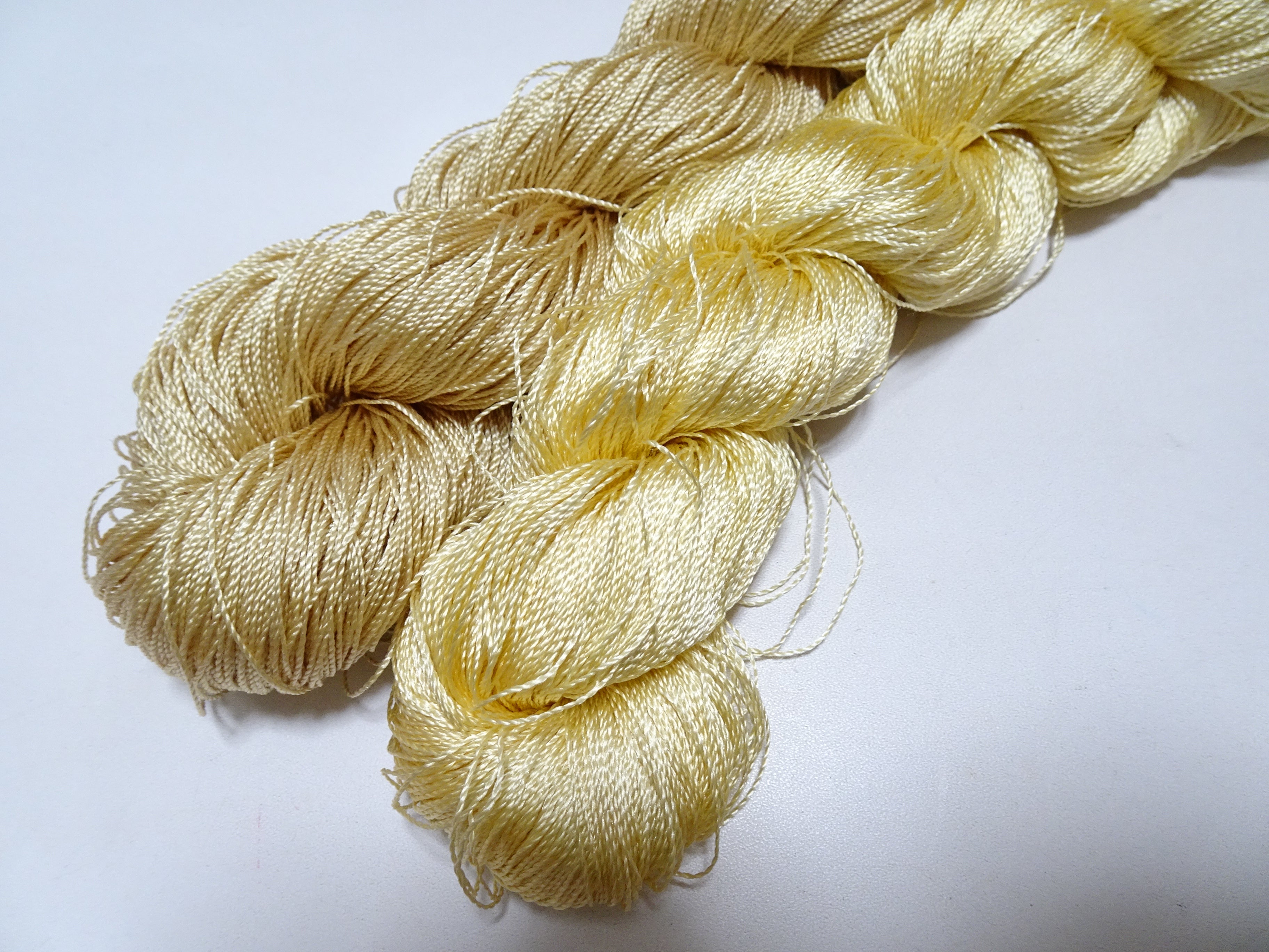 Japanese Vintage Twisted Silk Thread 2sets Embroidery & Weaving 17813