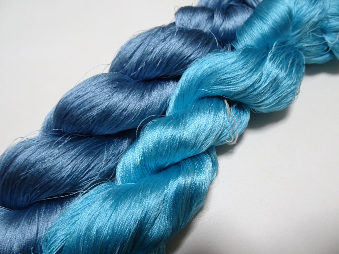 Japanese vintage silk thread 2sets embroidery 9003