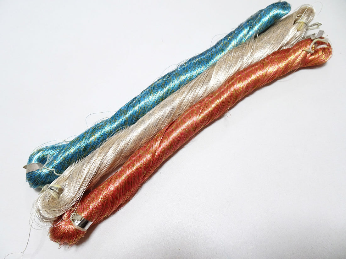Special price!! Japanese Vintage High Class Thread Kinsunago  3sets embroidery 3000M  16250