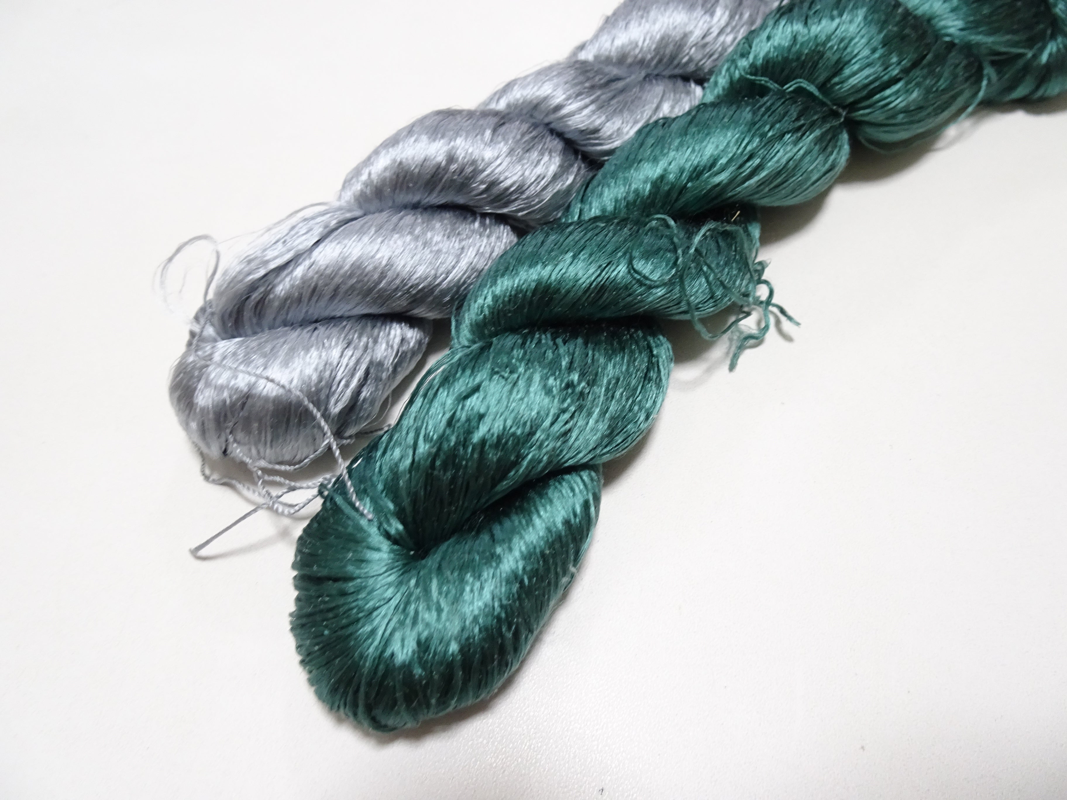 Japanese vintage silk thread 2sets embroidery 8178