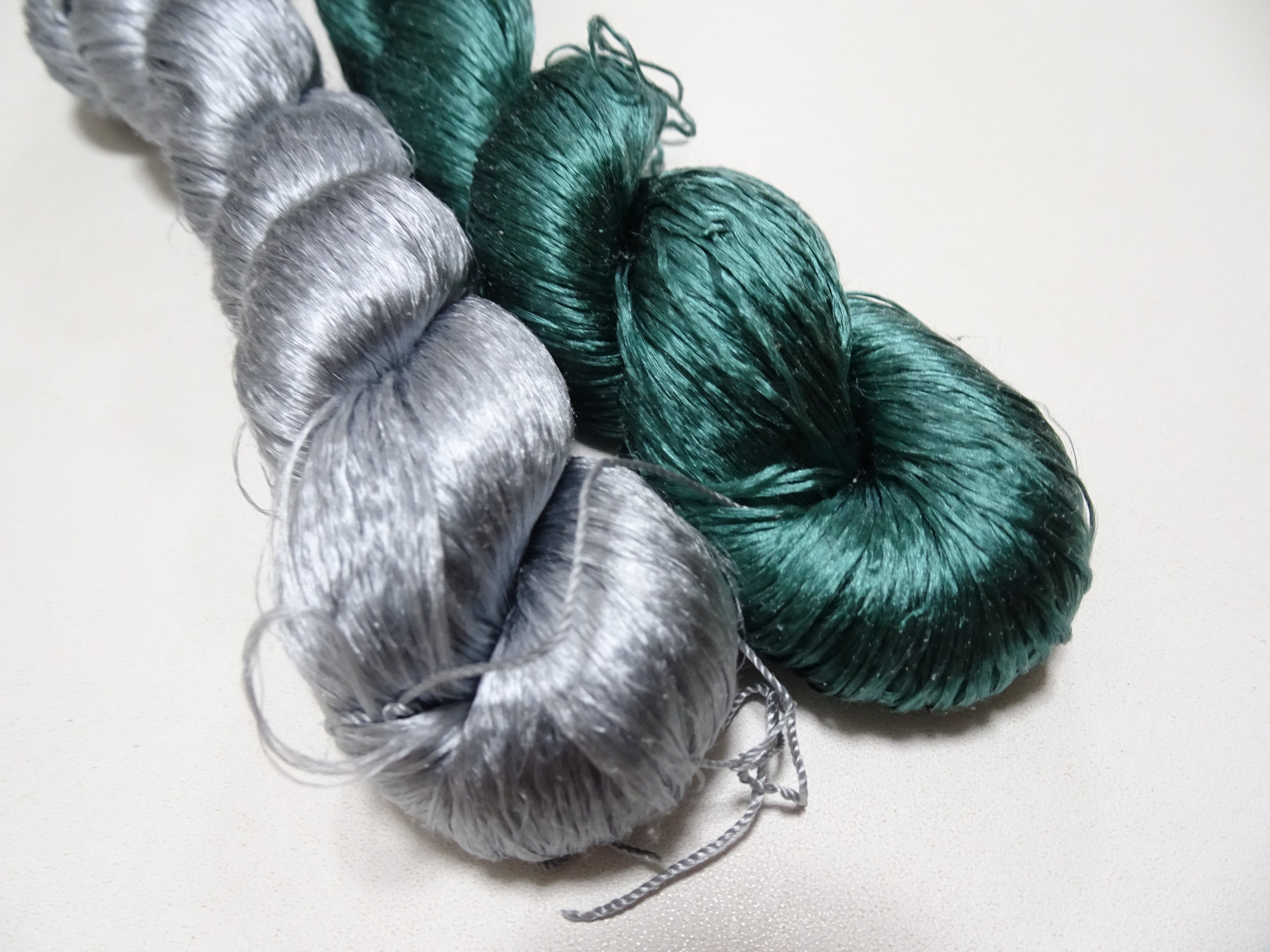 Japanese vintage silk thread 2sets embroidery 8178