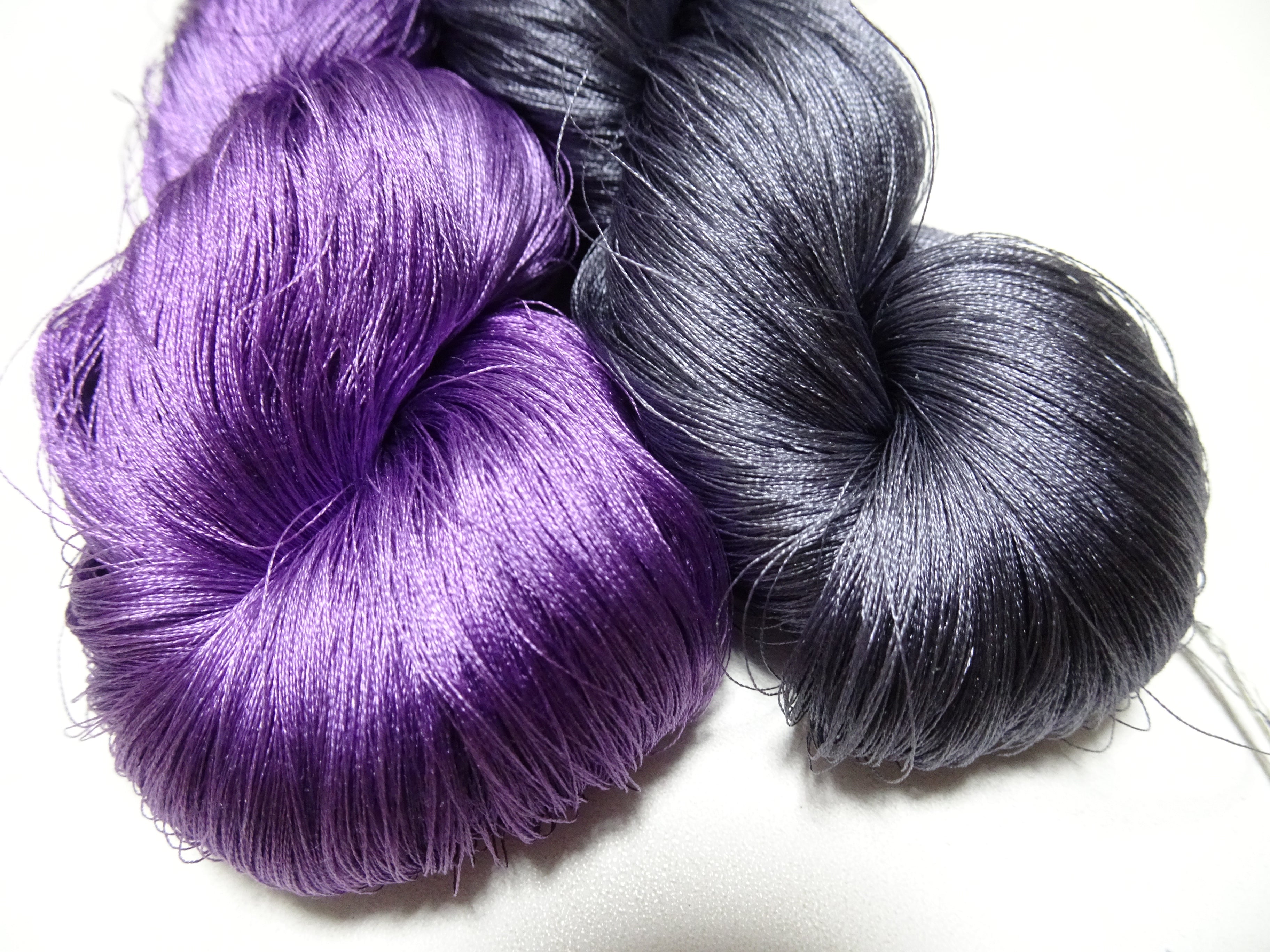 Japanese vintage silk thread 2sets embroidery 9004