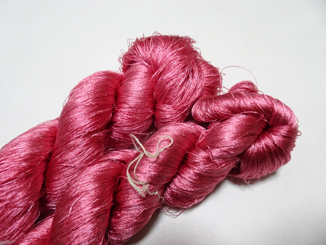 Japanese Vintage Twisted Silk Thread 2sets Embroidery 15745