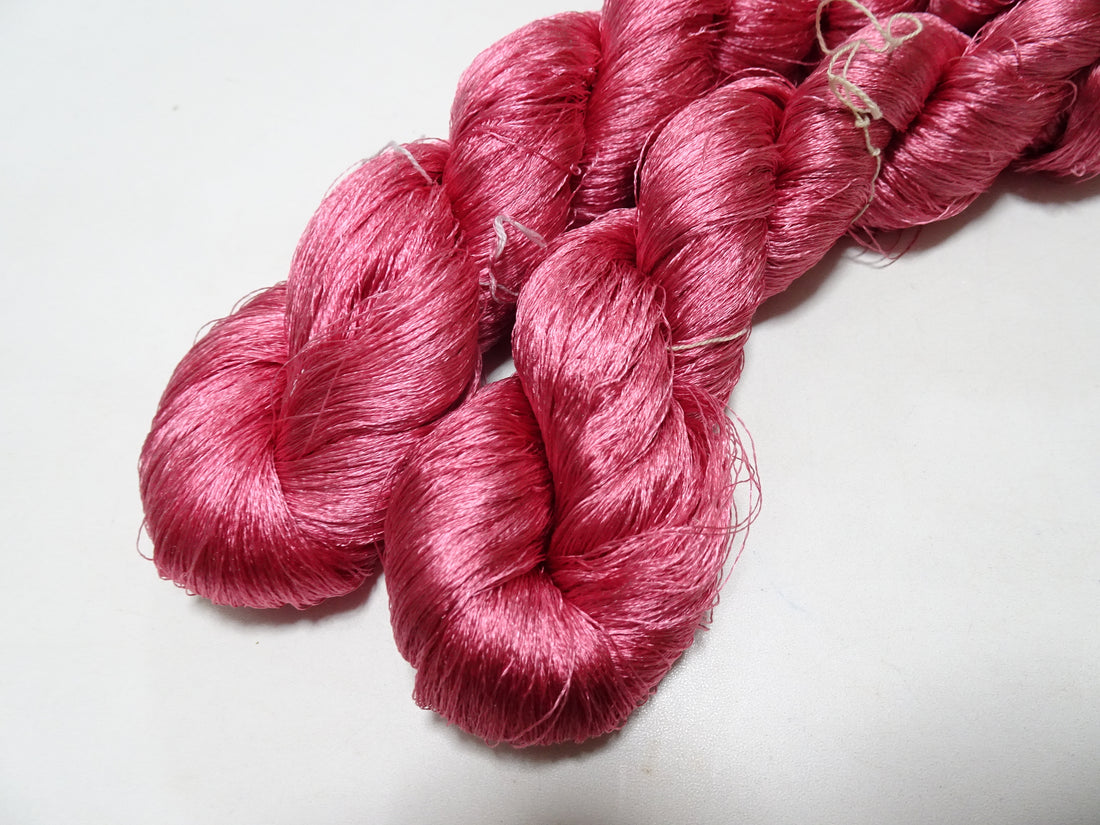 Japanese Vintage Twisted Silk Thread 2sets Embroidery 15745