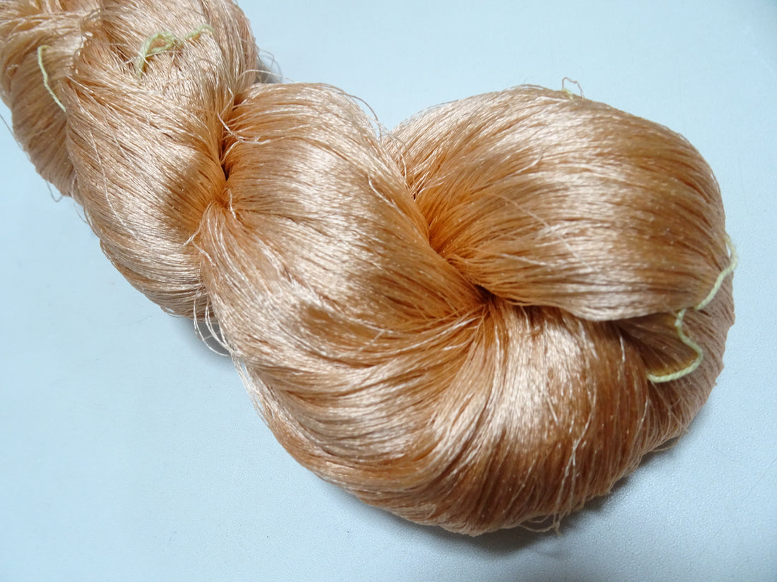 Japanese Vintage Silk Twisted Thread Embroidery 19786