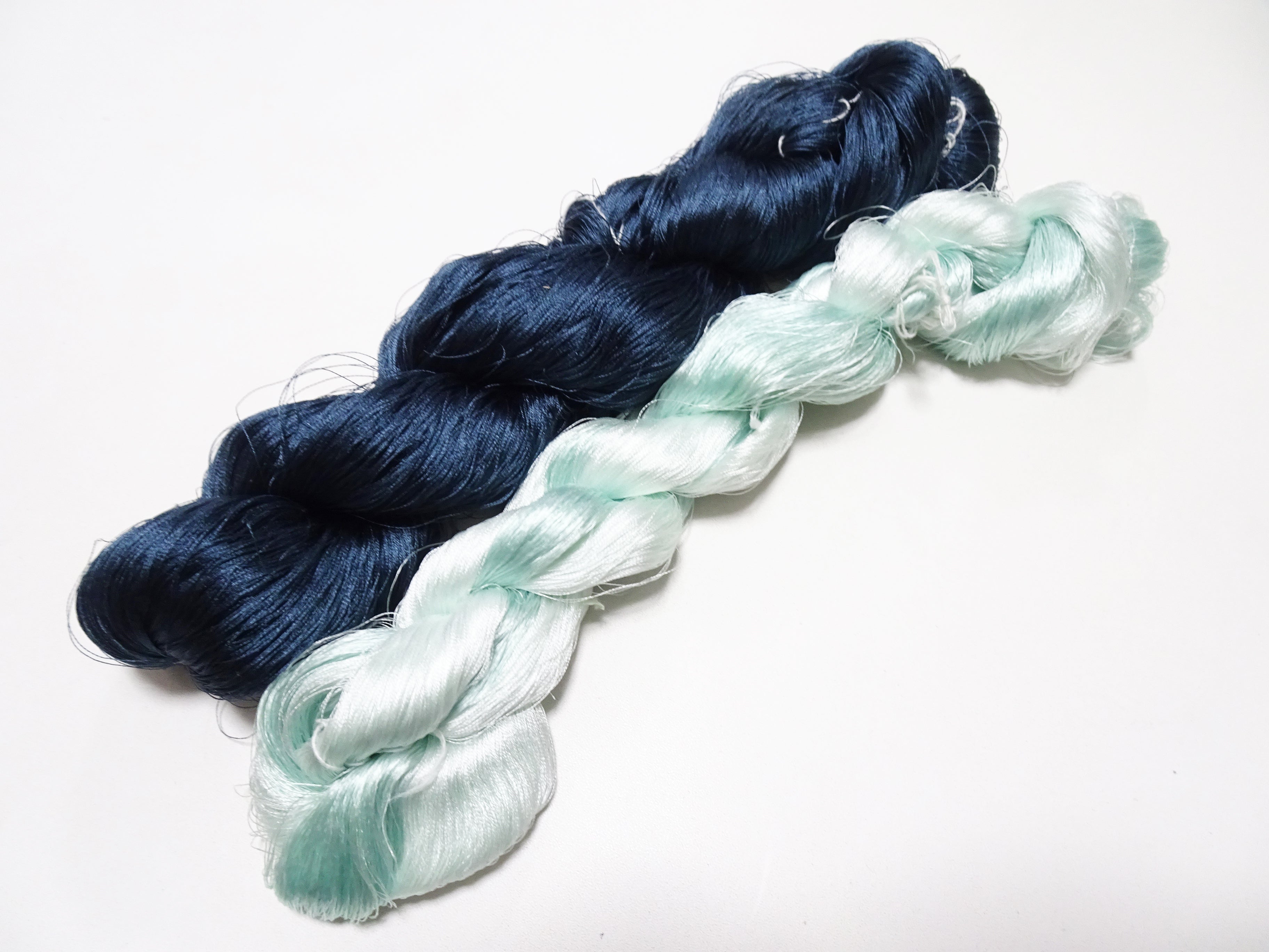 Japanese vintage silk thread 2sets embroidery 9007