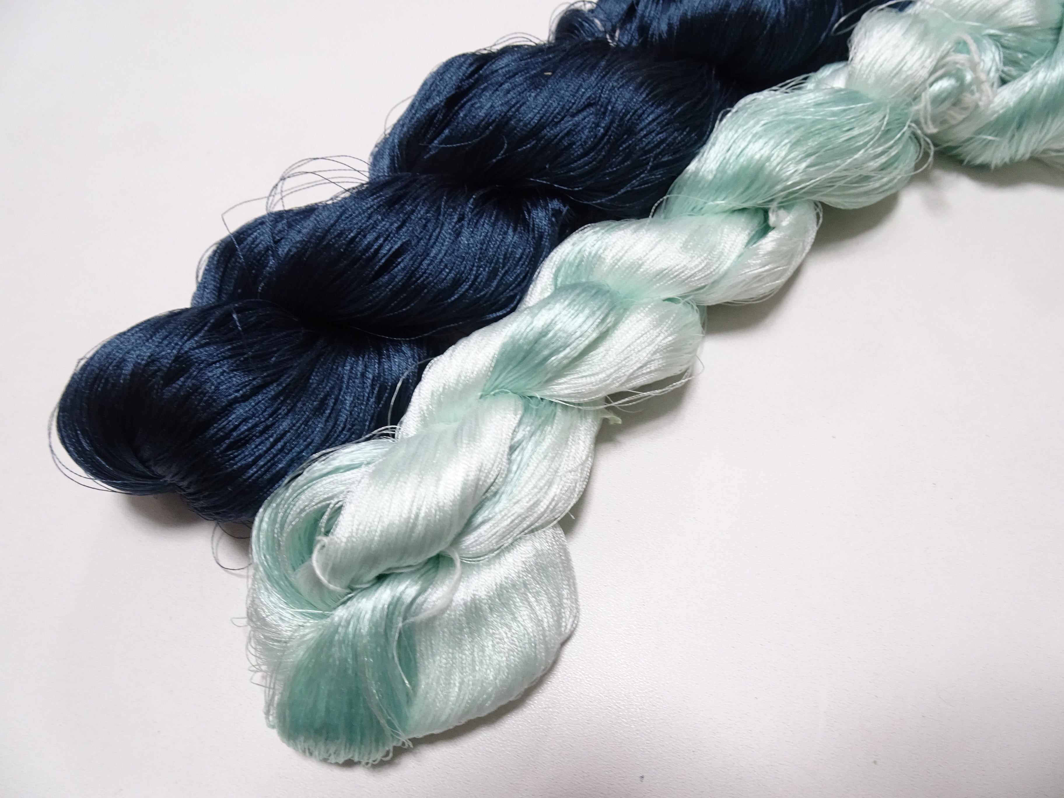 Japanese vintage silk thread 2sets embroidery 9007