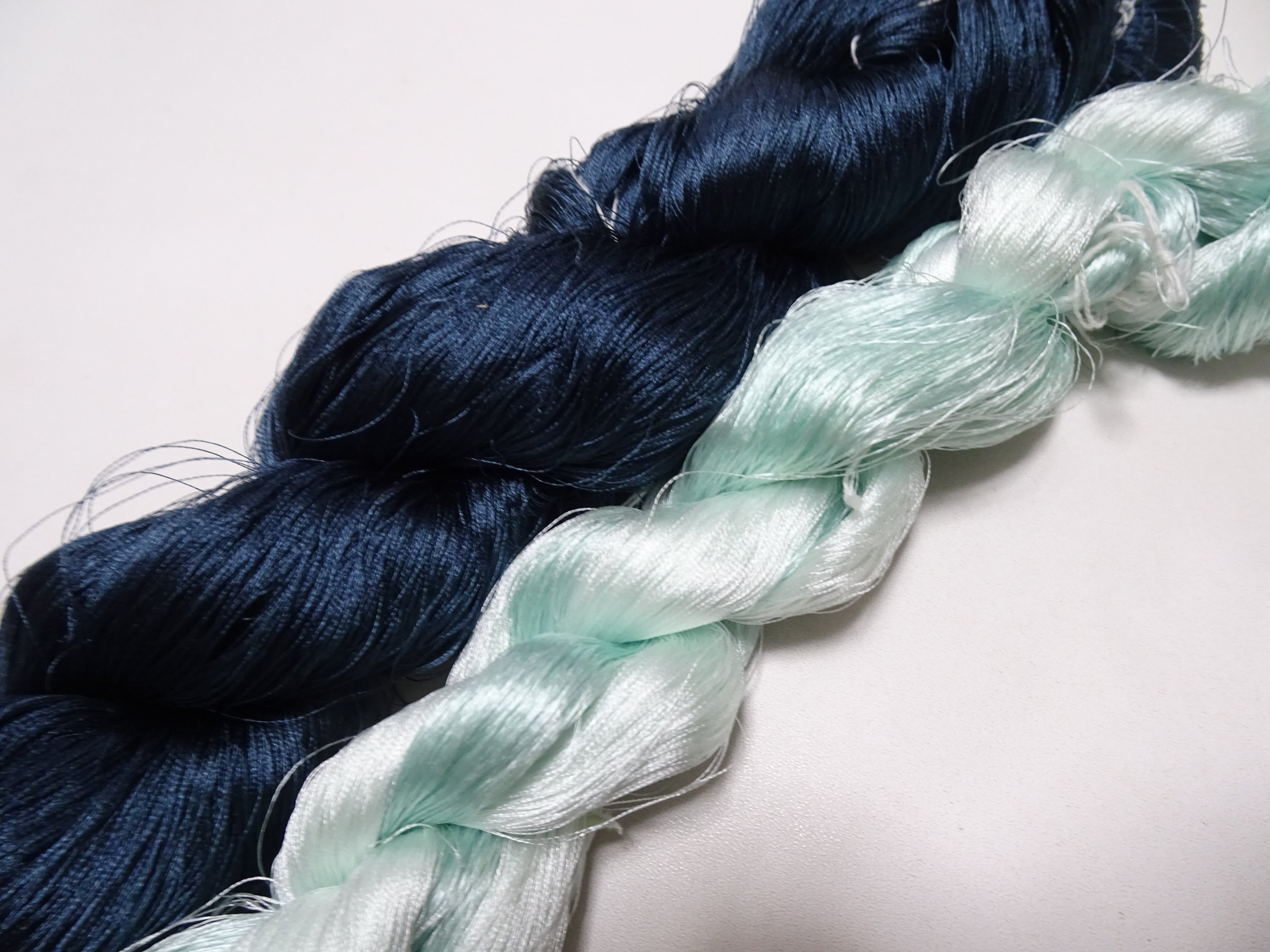 Japanese vintage silk thread 2sets embroidery 9007