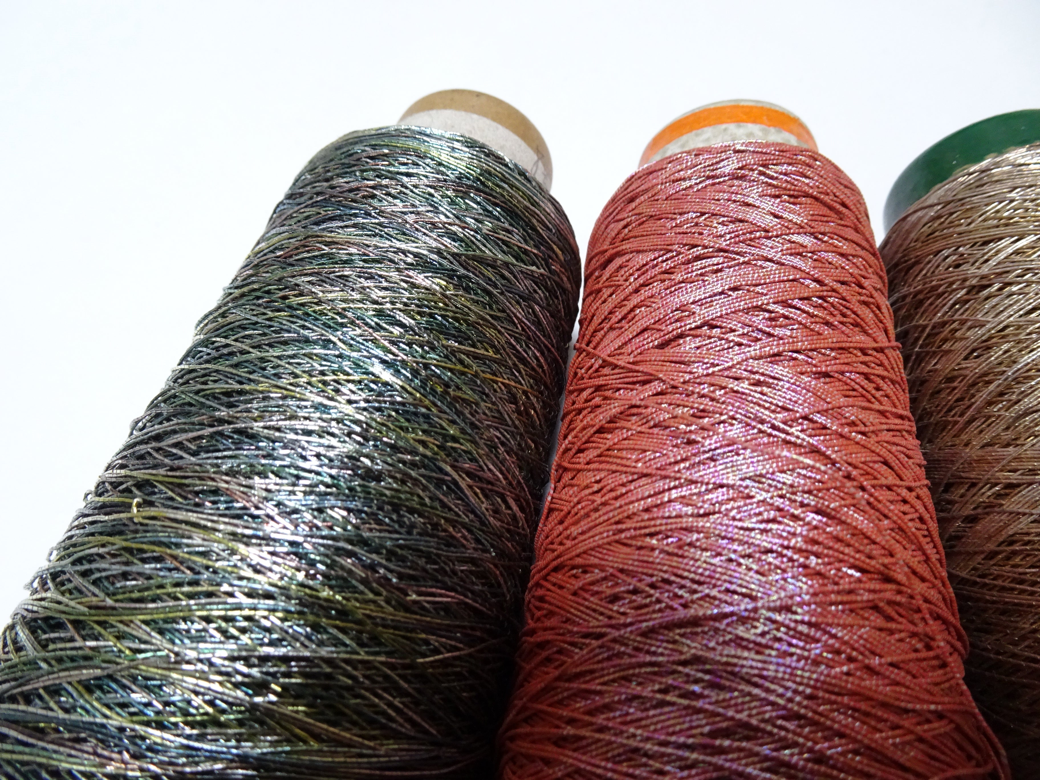 Super Special price! Japanese Vintage Metallic Thread 3sets Embroidery 15269