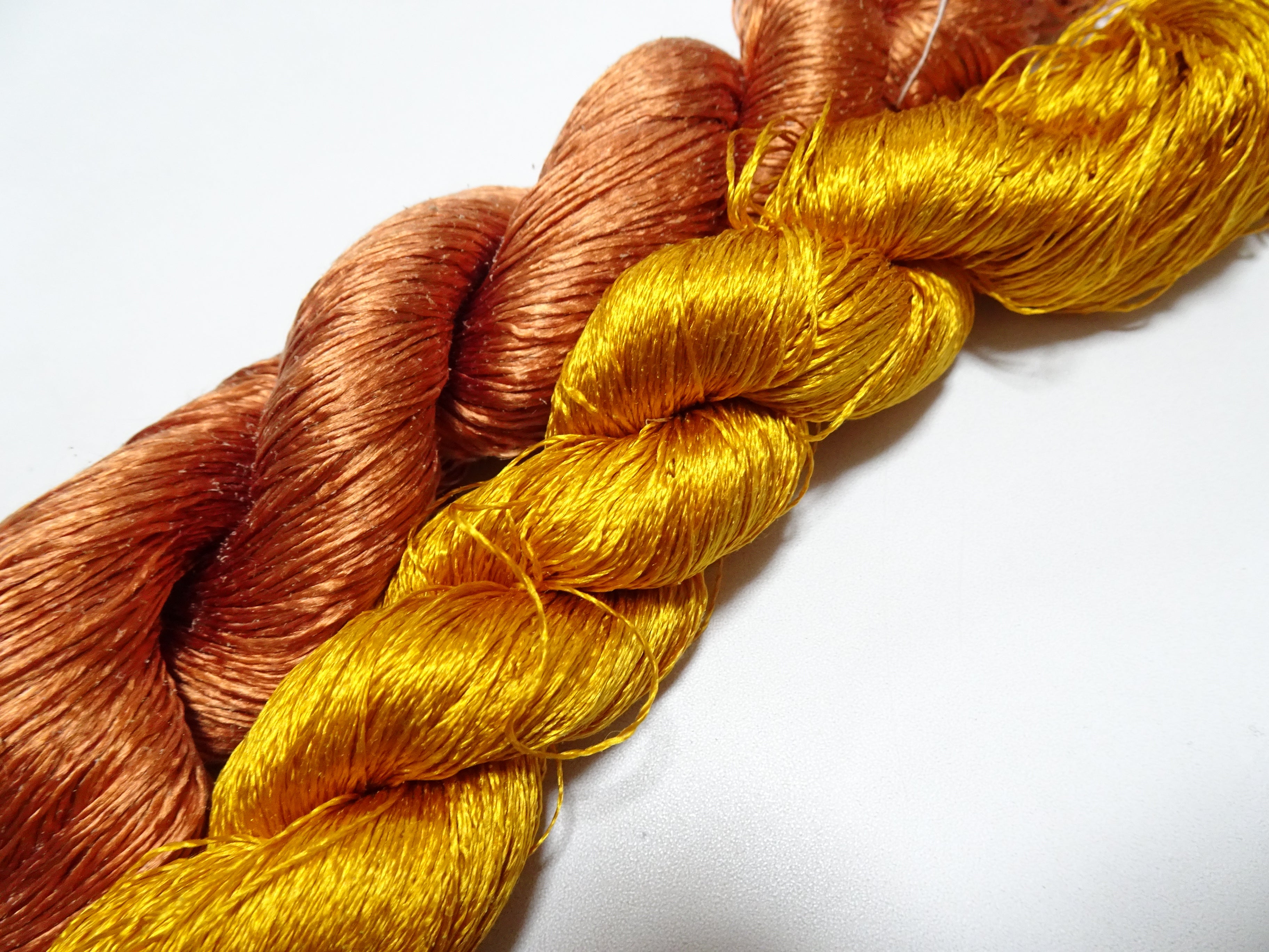 Japanese Vintage Twisted Silk Thread 2sets Embroidery 18384