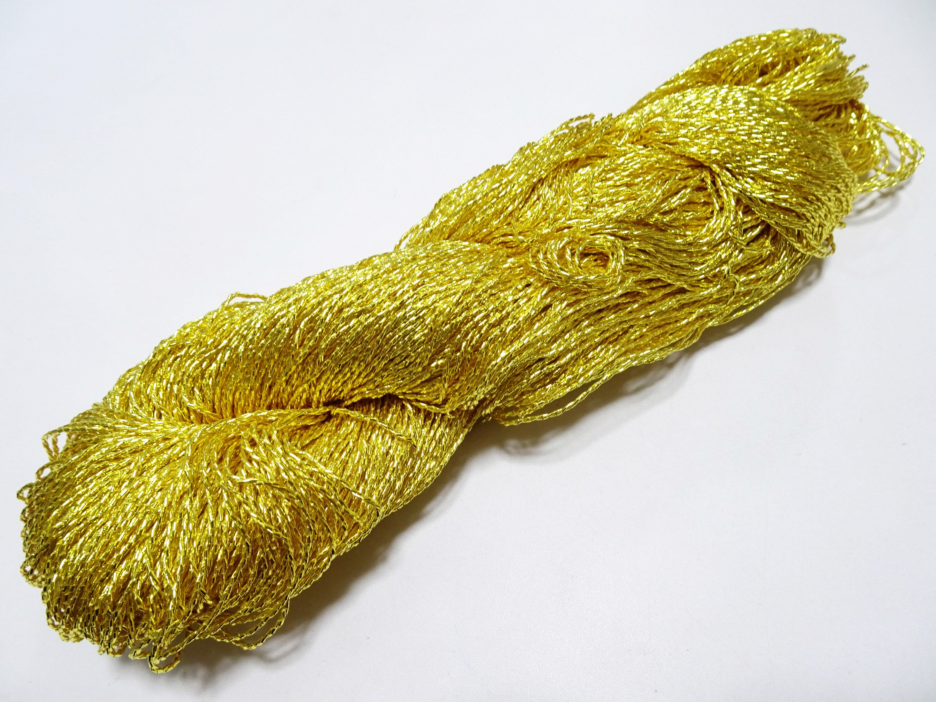 Special price!!　Japanese Vintage Rare Double Twist Gold leaf thread Embroidery 500M 1.50mm 16582