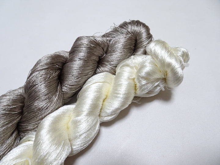 Japanese Vintage Twisted Silk Thread 2sets Embroidery 15748