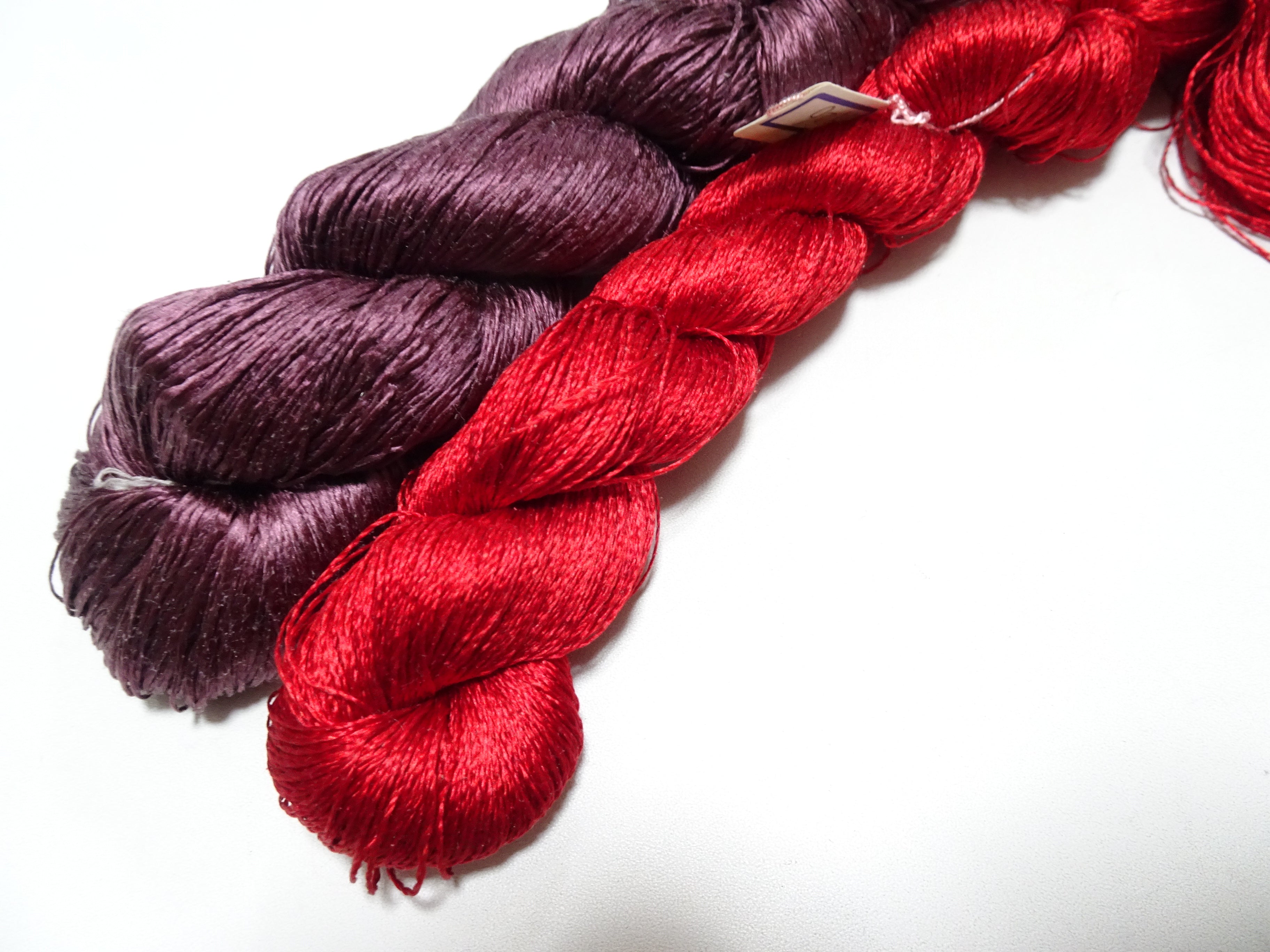 Japanese Vintage Twisted Silk Thread 2sets Embroidery 18385
