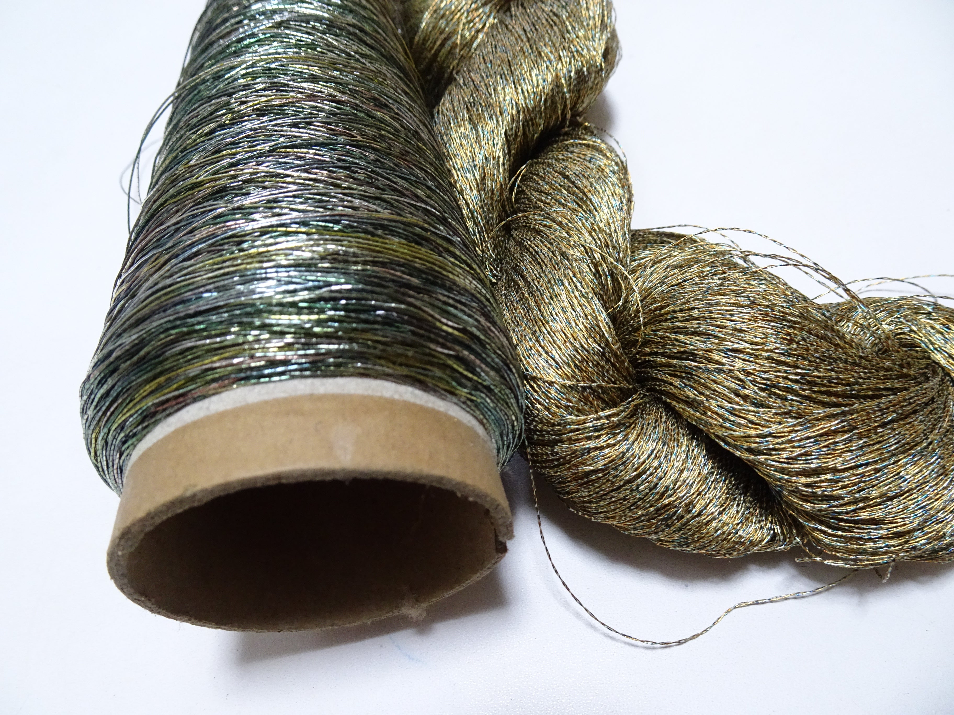 Super Special price! Japanese Vintage Metallic Thread 2sets Embroidery 15270