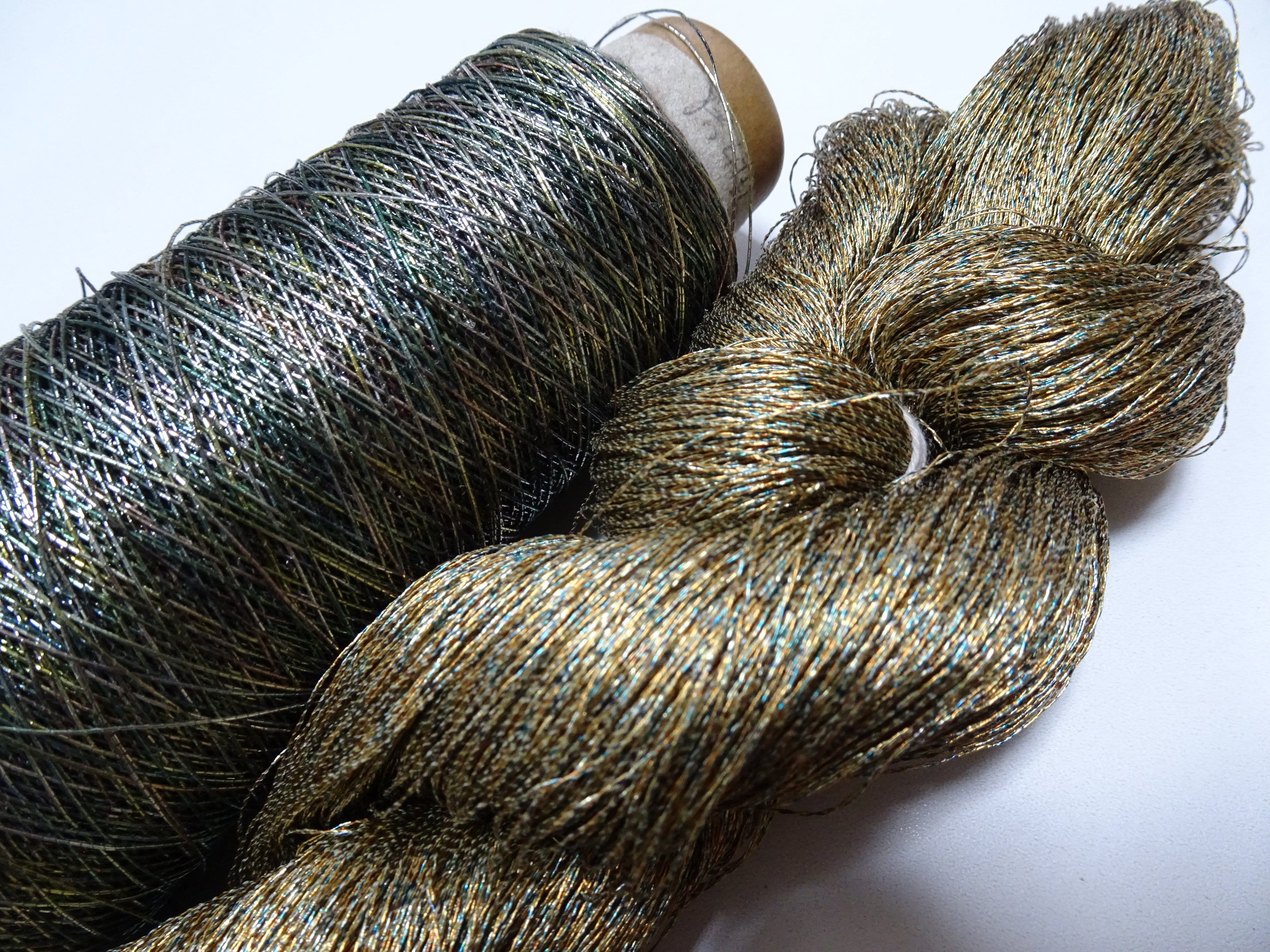 Super Special price! Japanese Vintage Metallic Thread 2sets Embroidery 15270