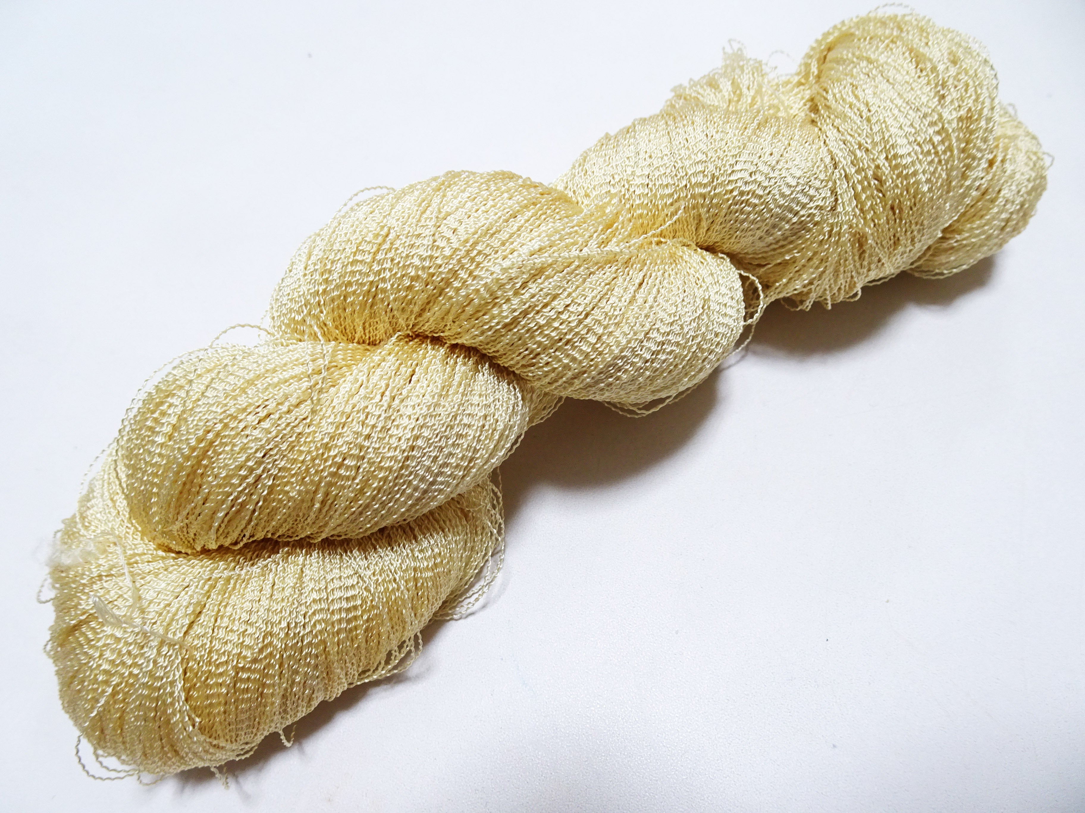 Japanese Vintage Kabe Silk Thread Embroidery & Weaving 16106