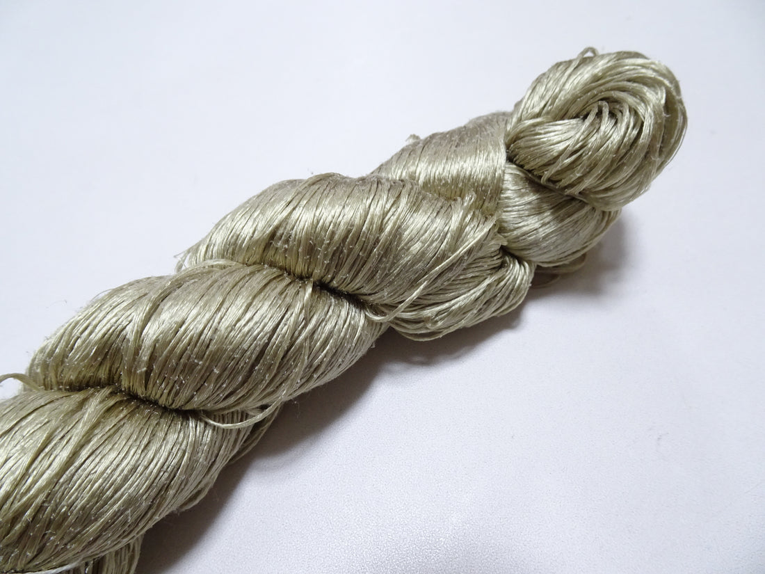 Japanese Vintage Loose Twisted Silk Thread Embroidery 18198