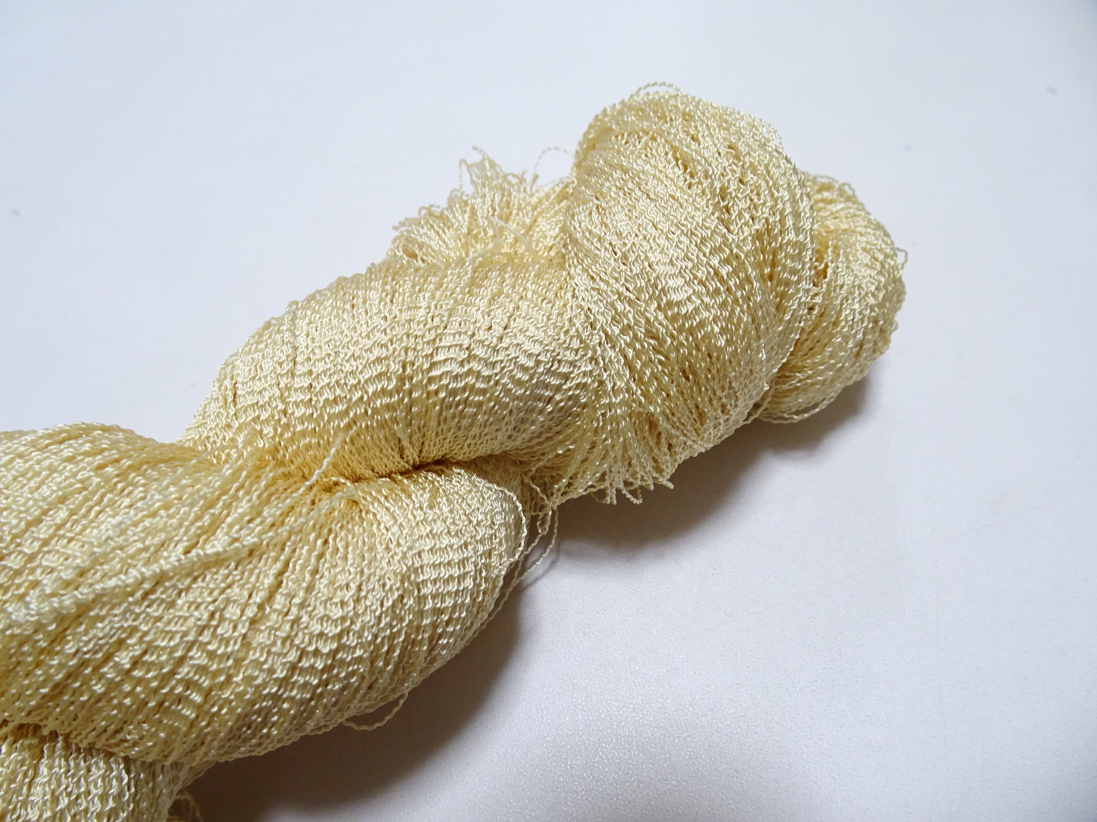 Japanese Vintage Kabe Silk Thread Embroidery & Weaving 16106