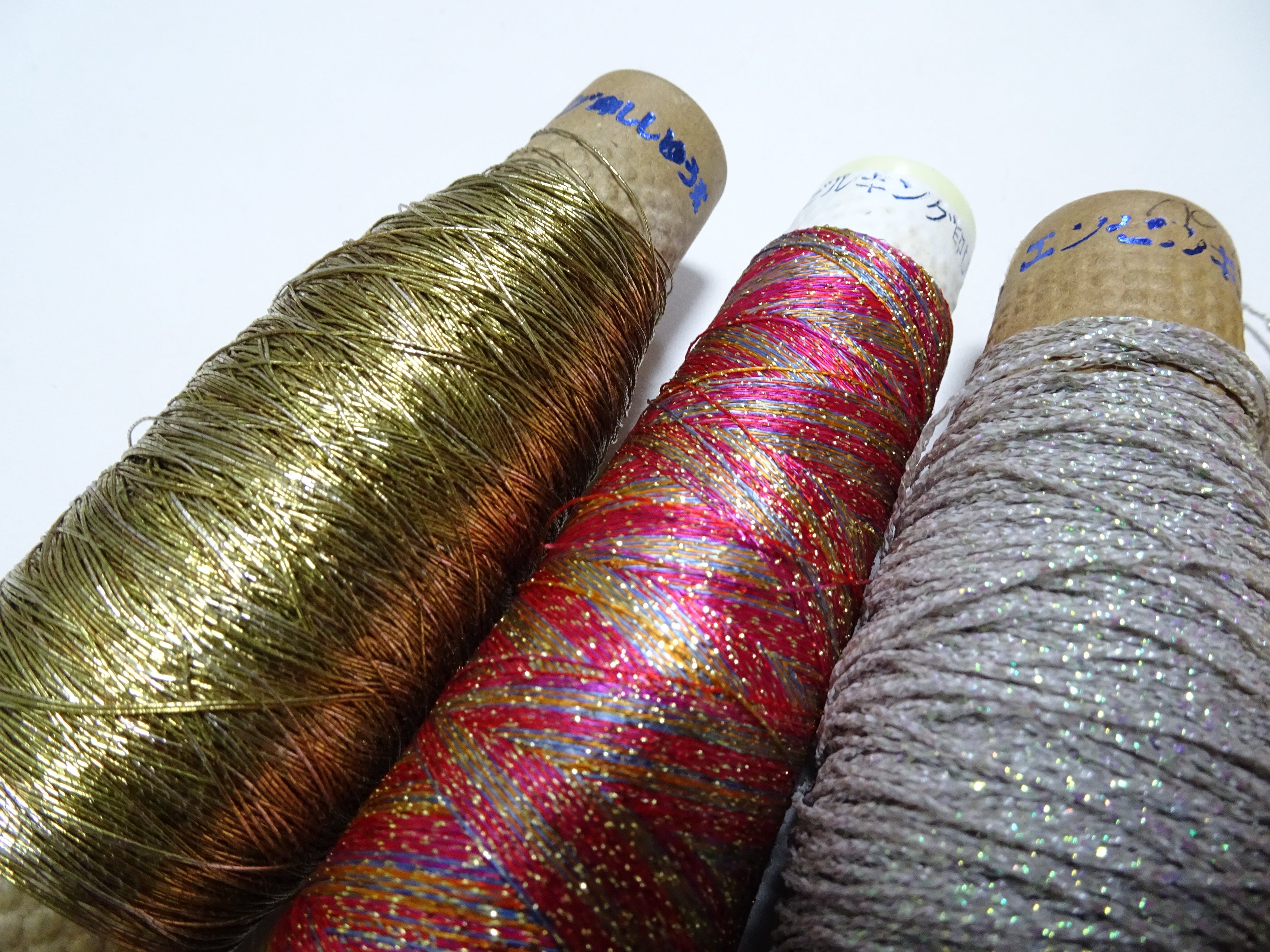 Super Special price! Japanese Vintage Metallic Thread 6sets Embroidery 15271