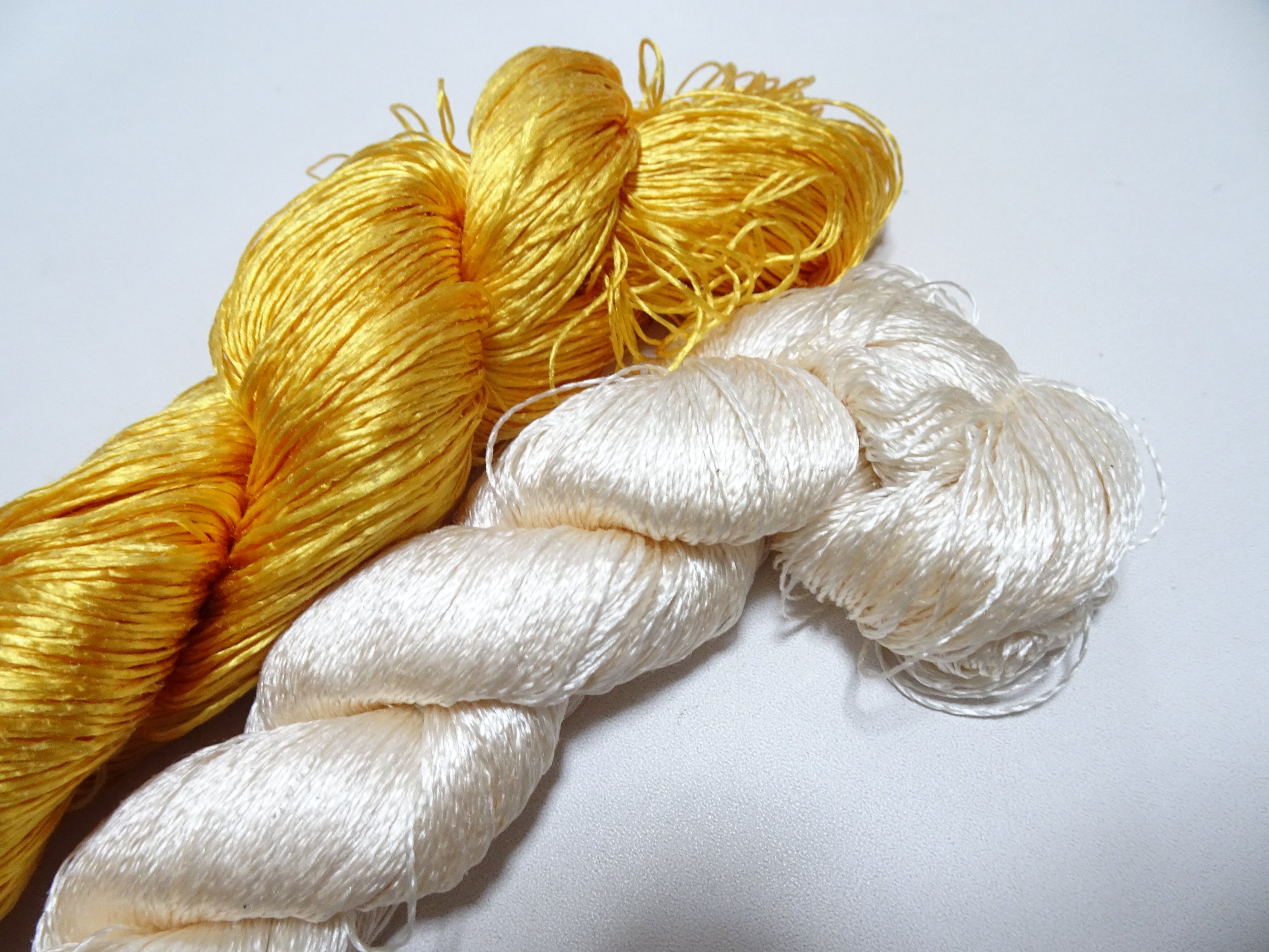 Japanese Vintage Twisted Silk Thread 2sets Embroidery 18386