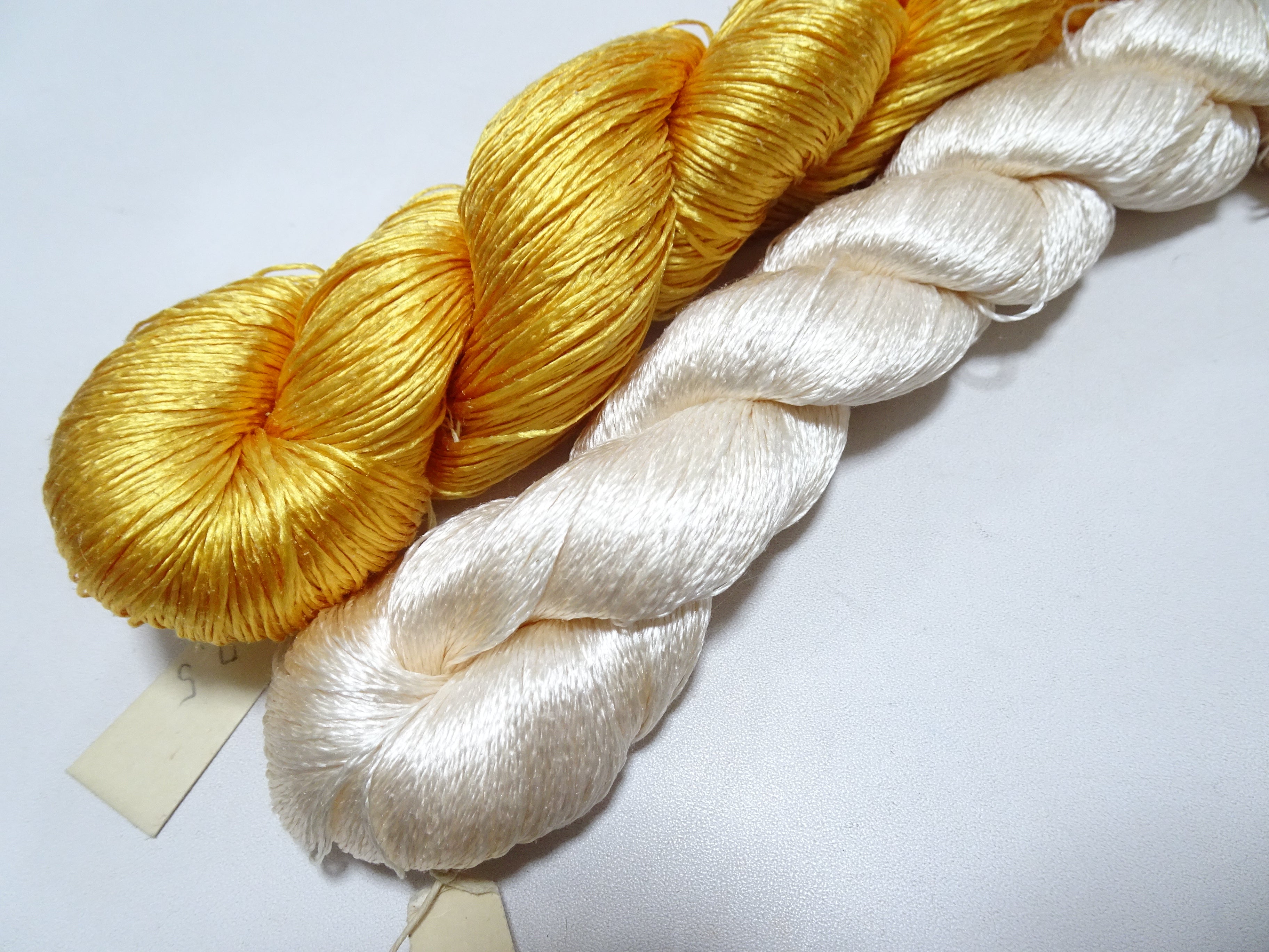Japanese Vintage Twisted Silk Thread 2sets Embroidery 18386