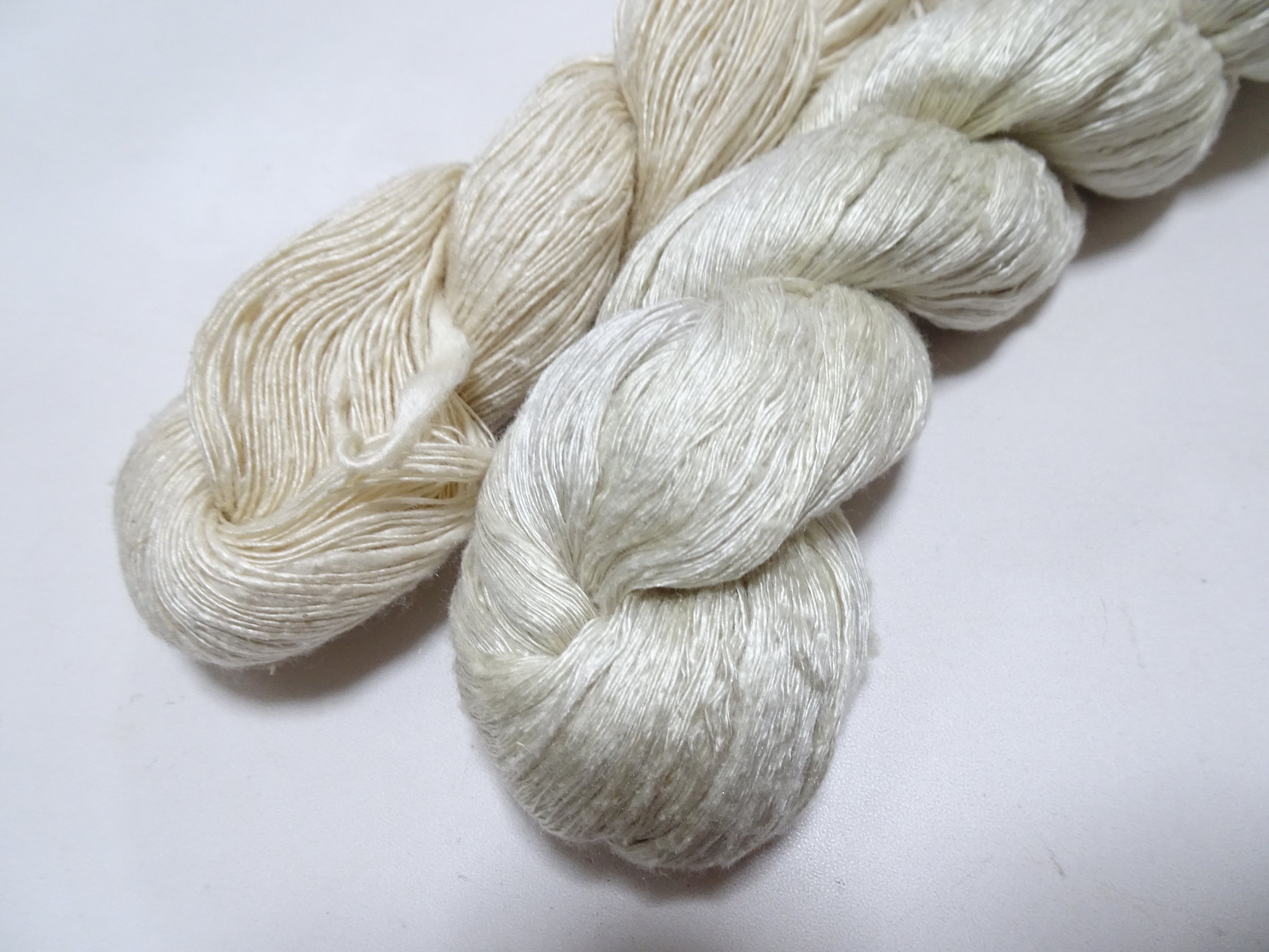 Japanese Vintage Mawata Tsumugi Fine Quality Silk Thread 2sets embroidery & Weave 17029