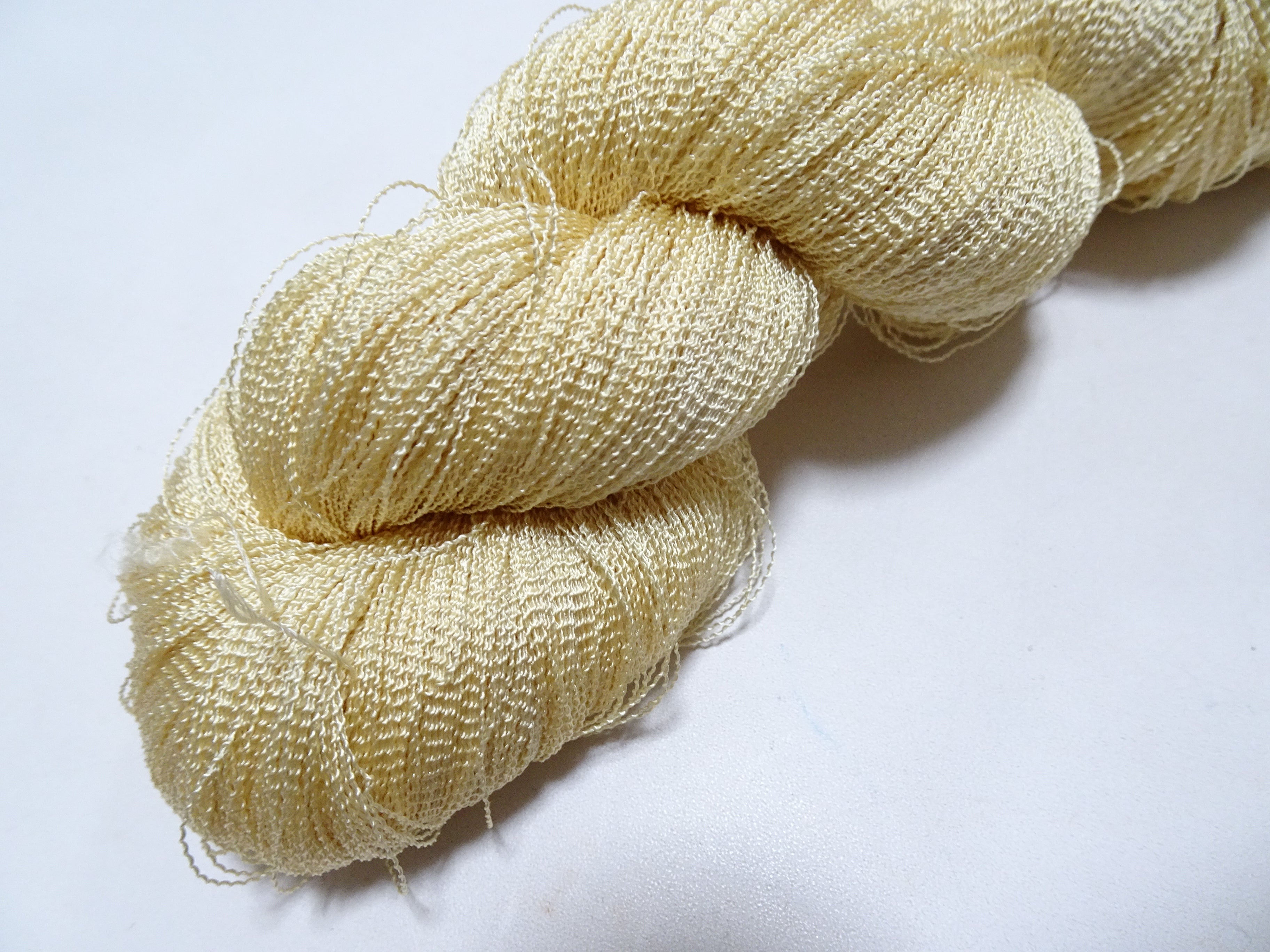 Japanese Vintage Kabe Silk Thread Embroidery & Weaving 16106