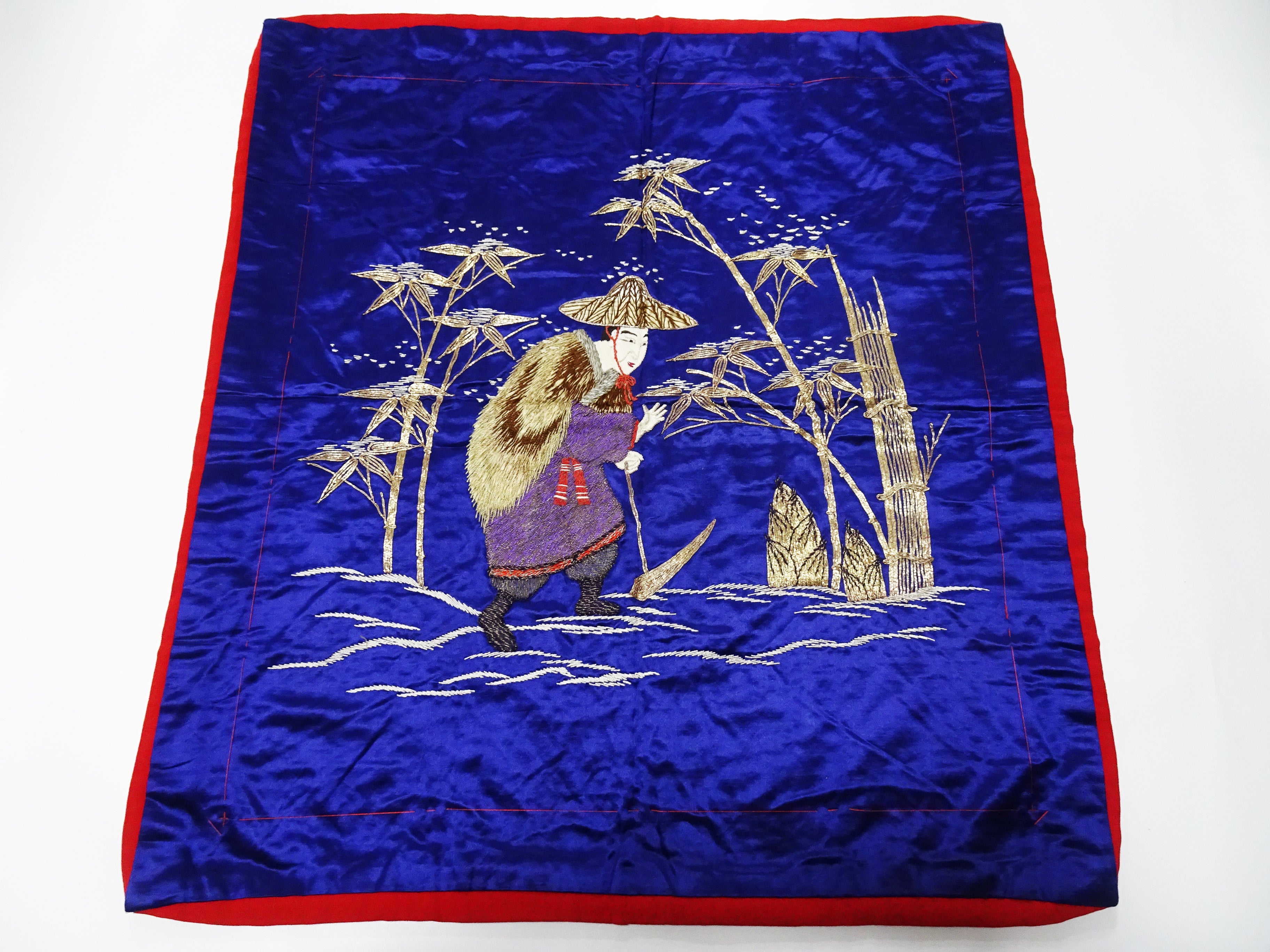 Japanese Antique high quality Super Rare Fukusa  Embroidery 7775