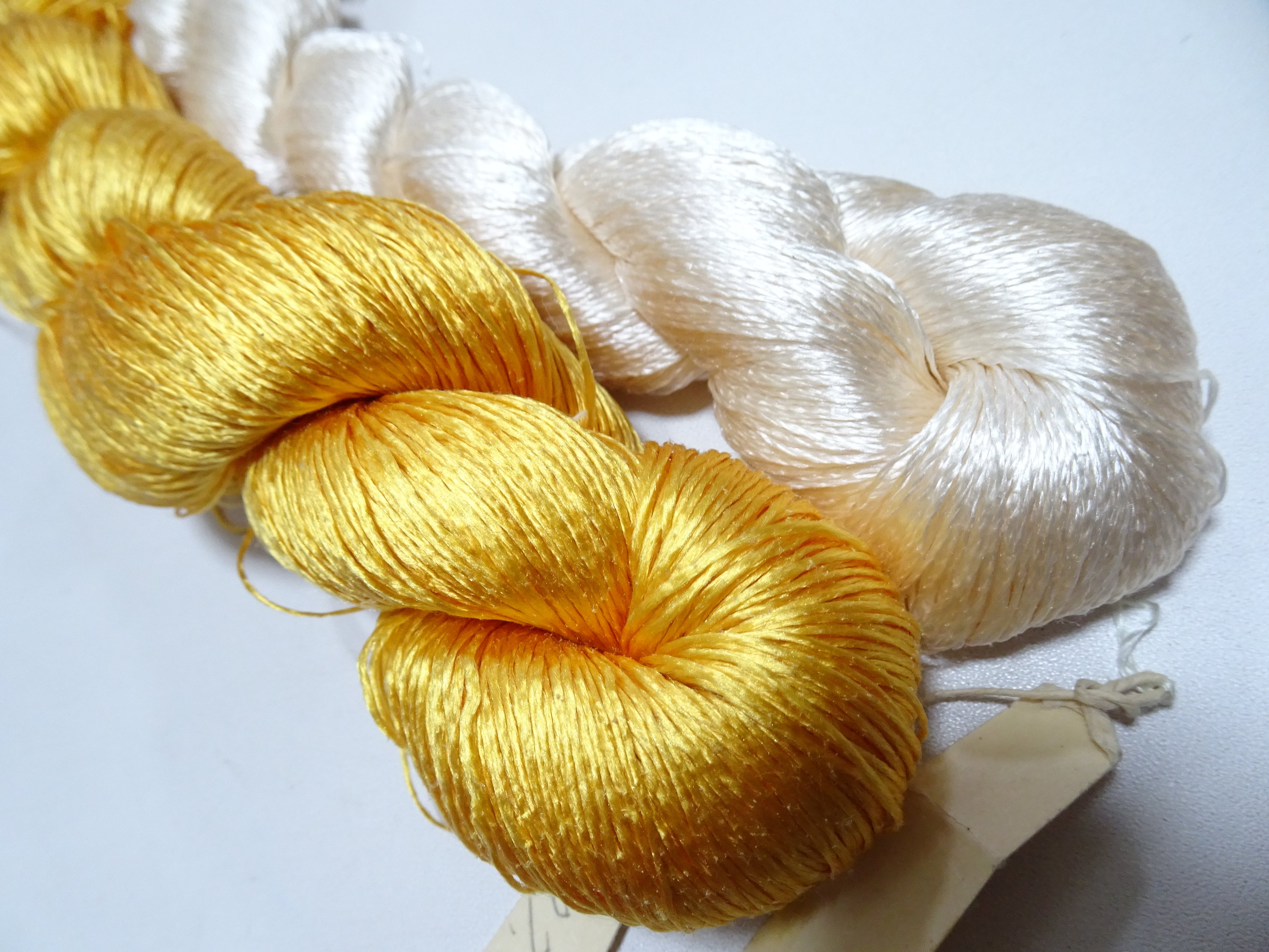 Japanese Vintage Twisted Silk Thread 2sets Embroidery 18386
