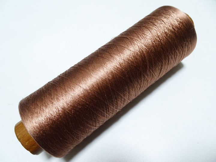 Japanese Vintage Silk Thread & Woodn Spool Embroidery 18705